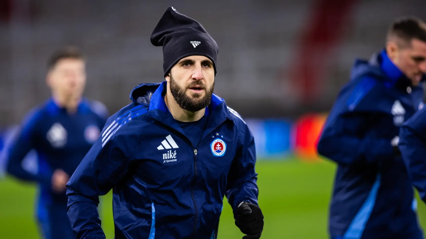 Tigran Barseghjan počas tréningu v Mníchove. 