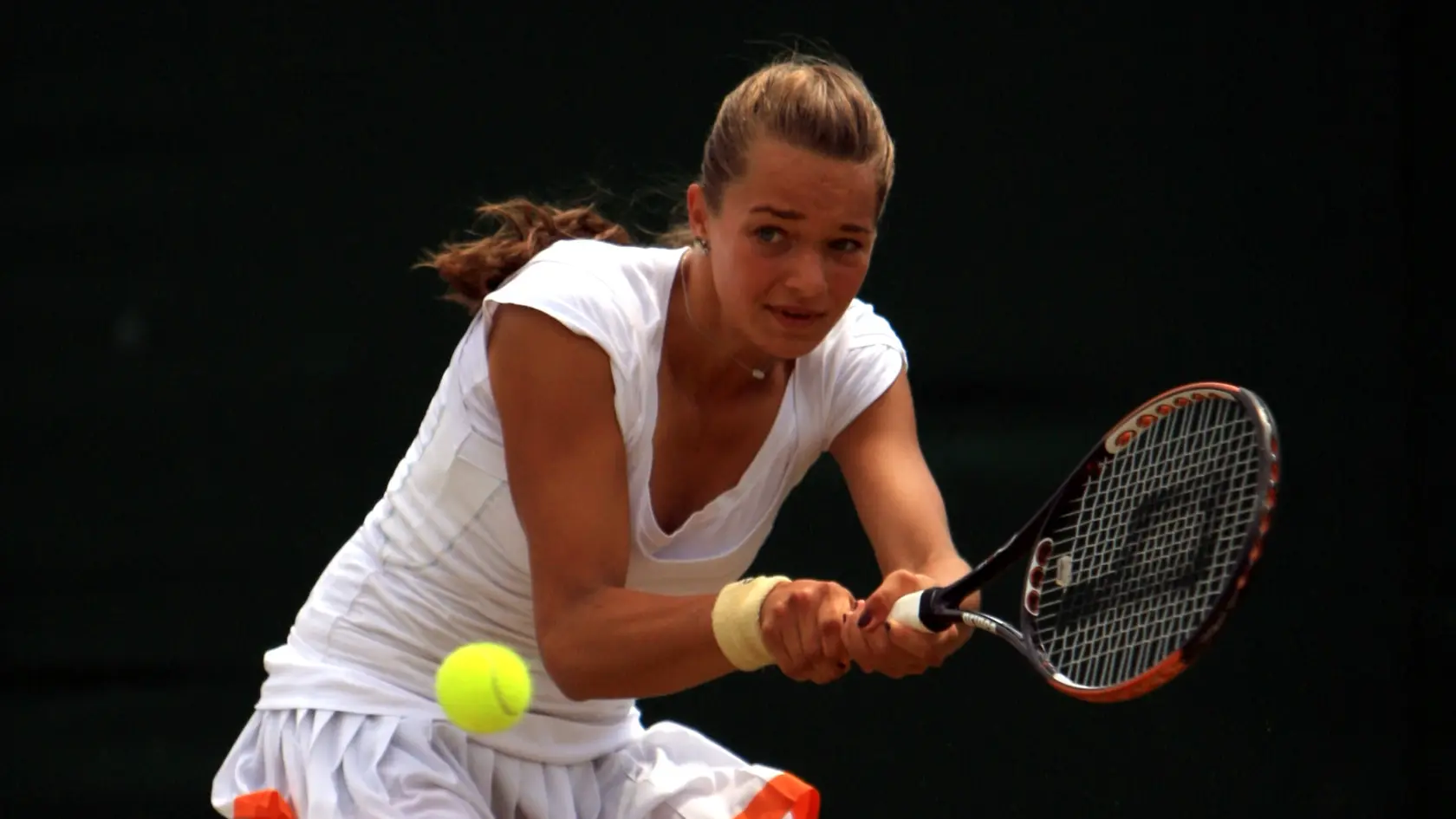 Romana Tabaková v semifinále dvojhry junioriek vo Wimbledone v roku 2008, v ktorom prehrala s Britkou Laurou Robsonovou za 84 minút 2:6, 5:7. Bol to jej životný na úspech, na ktorý spomína aj po rokoch.