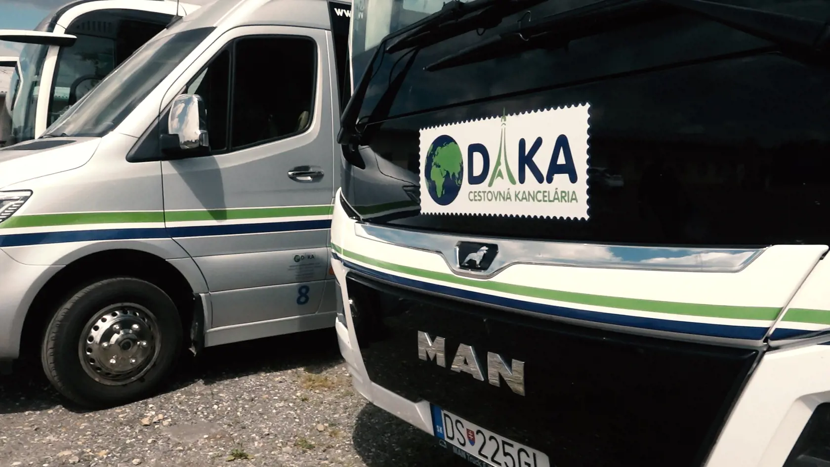 CK DAKA dezinfikuje vešetky priestory v autobusoch.