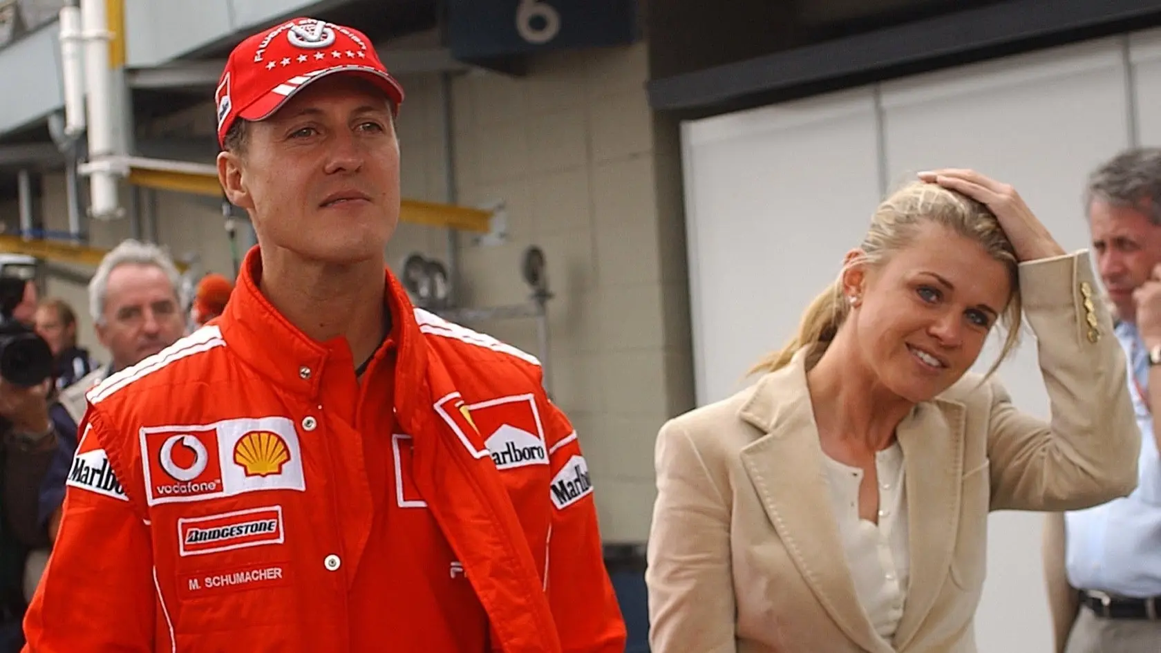 Michael a Corinna Schumacher.