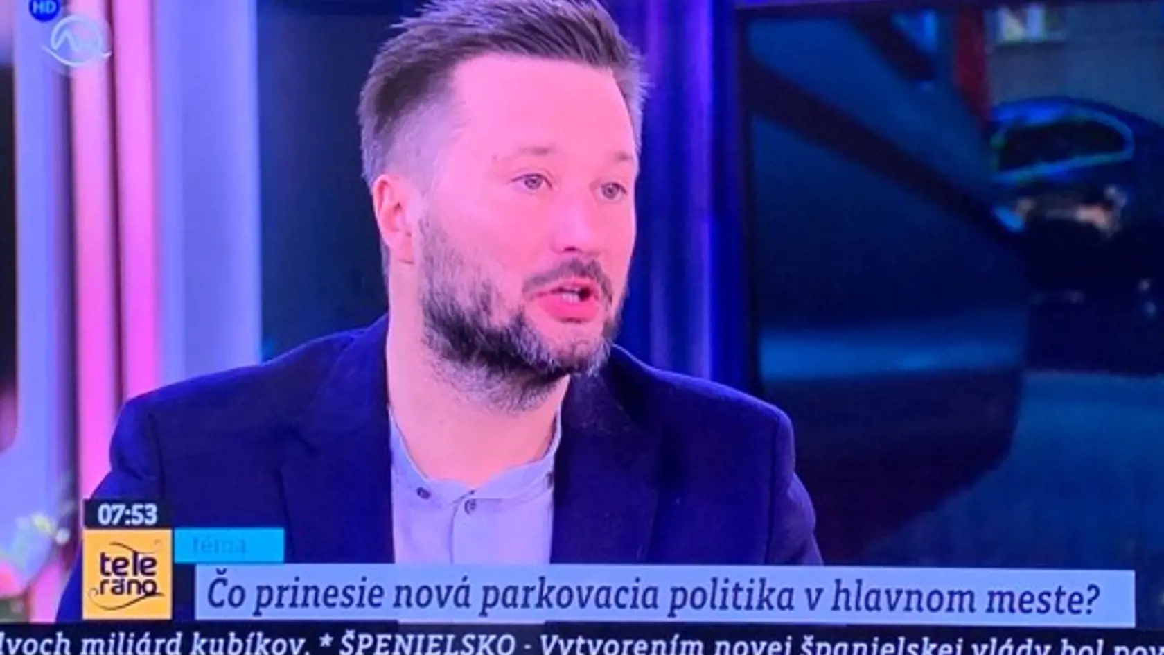 Matúš Vallo sa v Teleráne poriadne rozčúlil.