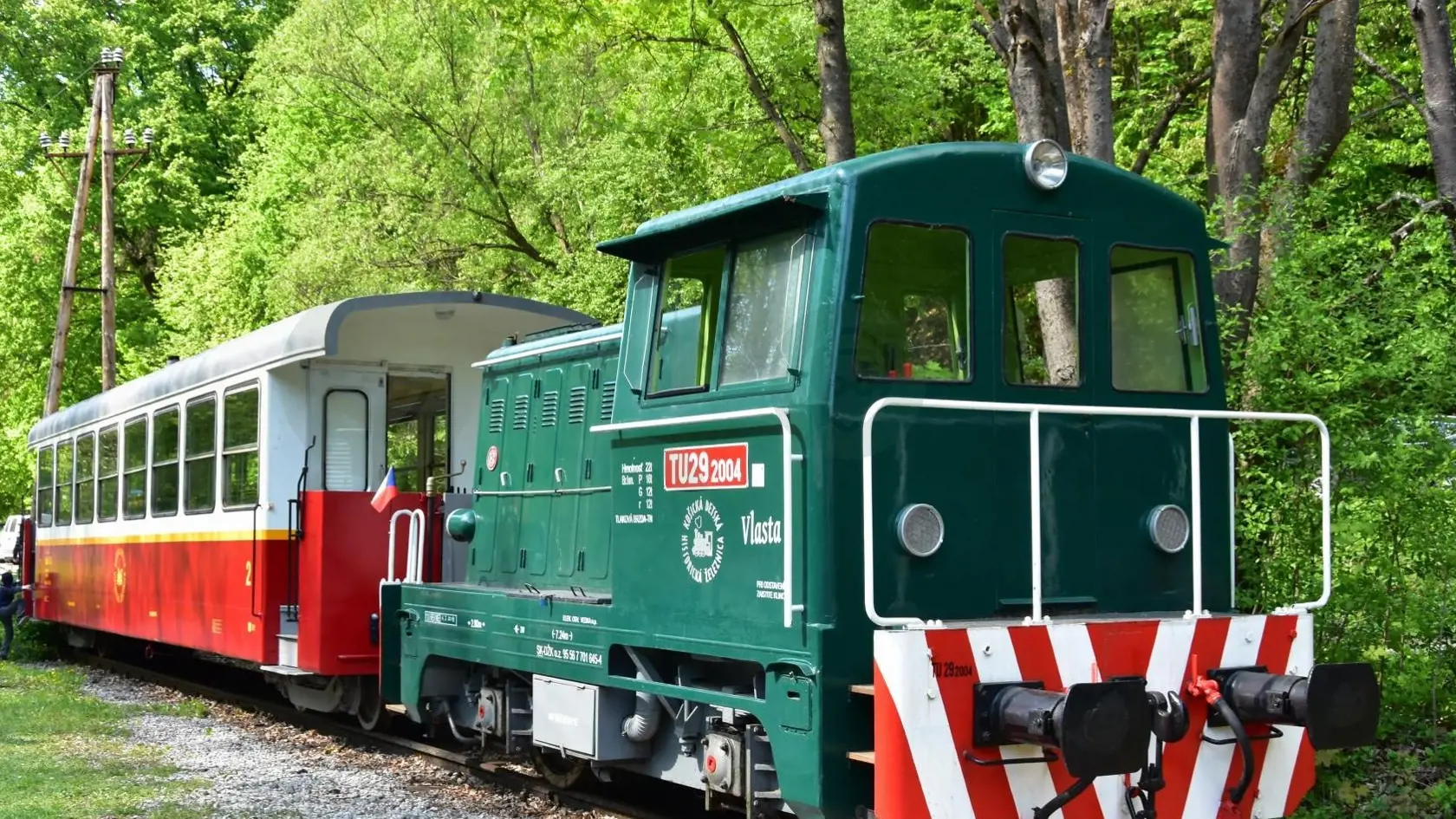 Detská železnička.