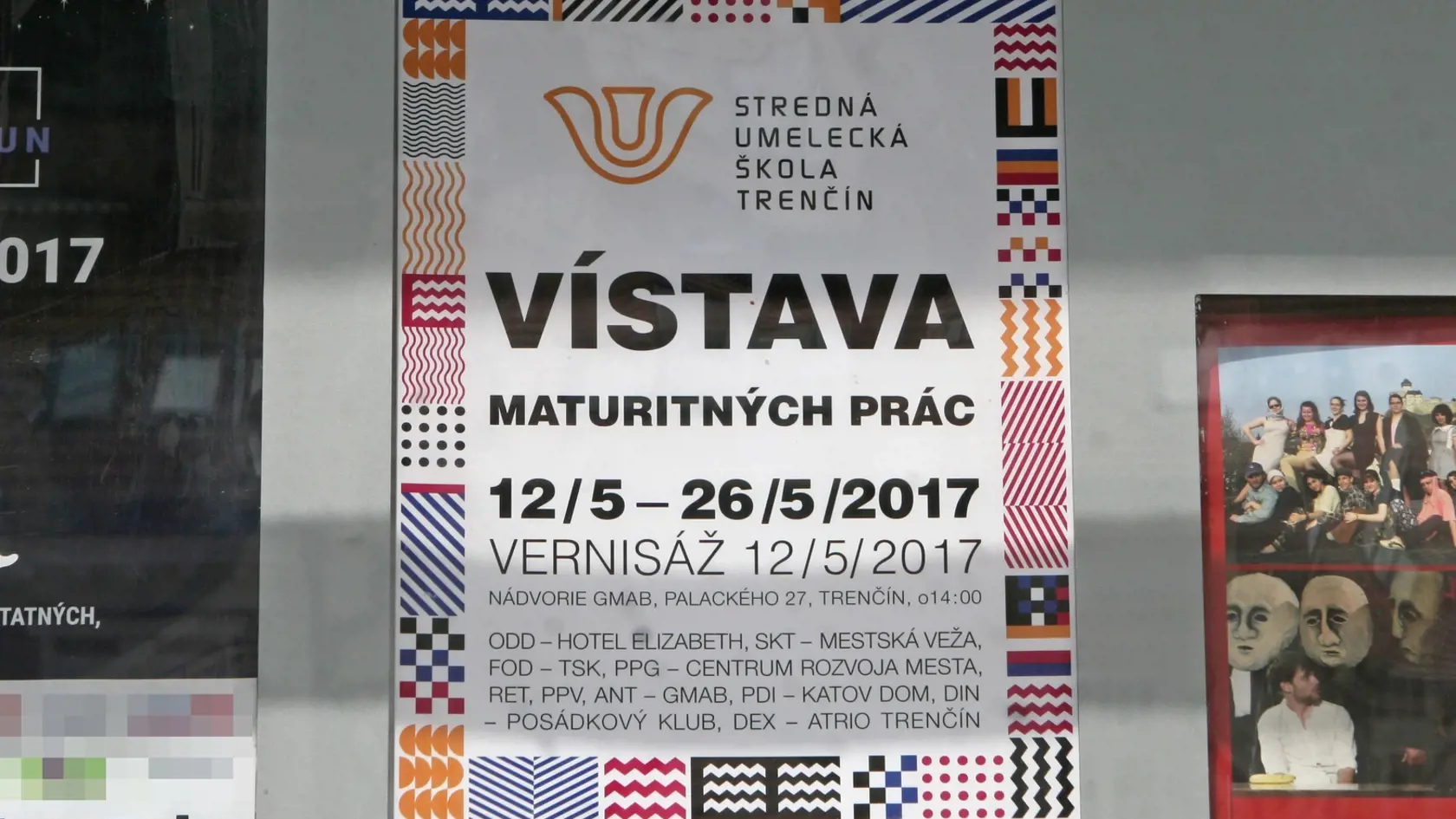 Plagát provokuje pravopisnou „chybou“.