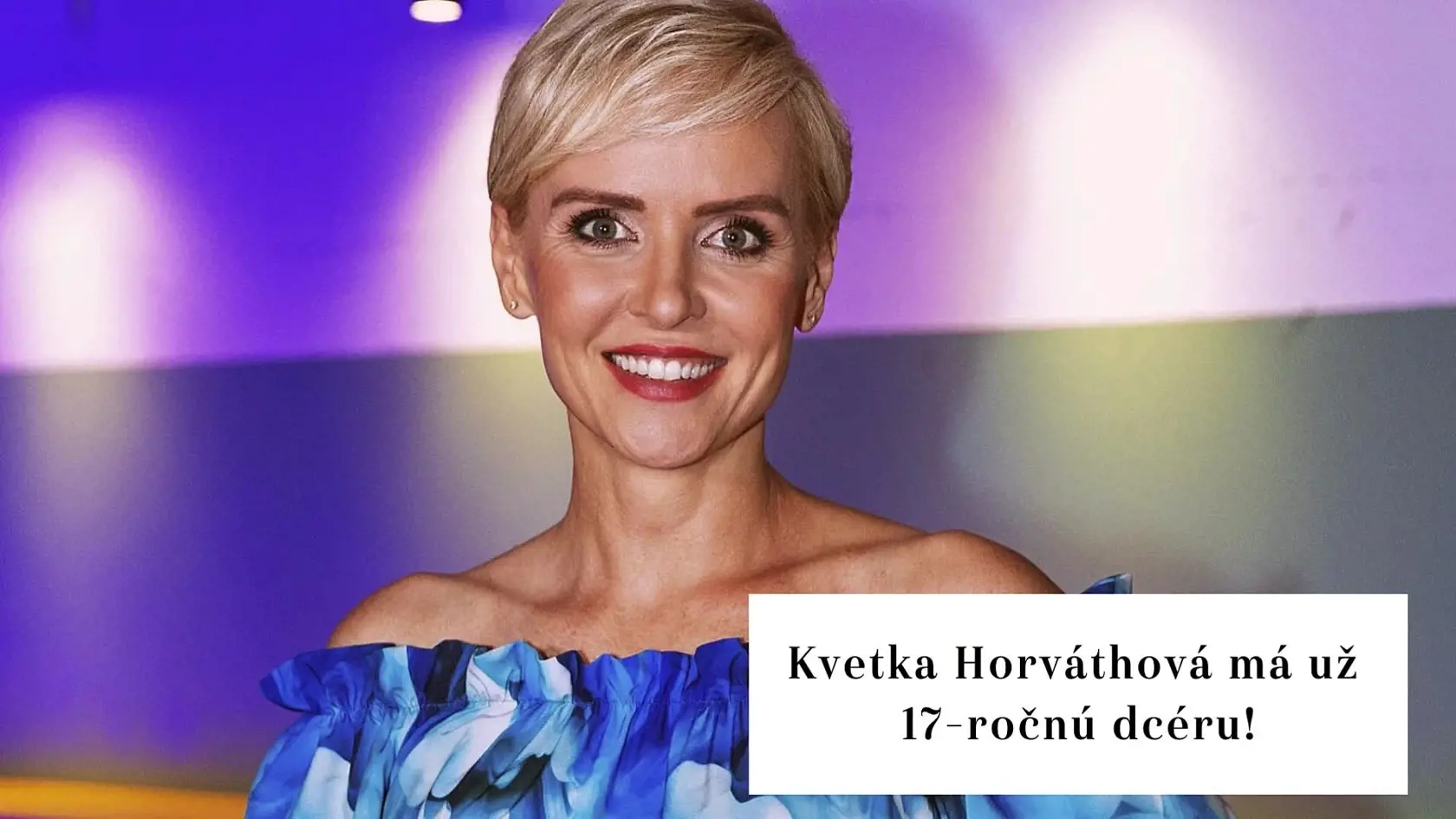 Kveta Horváthová porodila dcéru v roku 2008.
