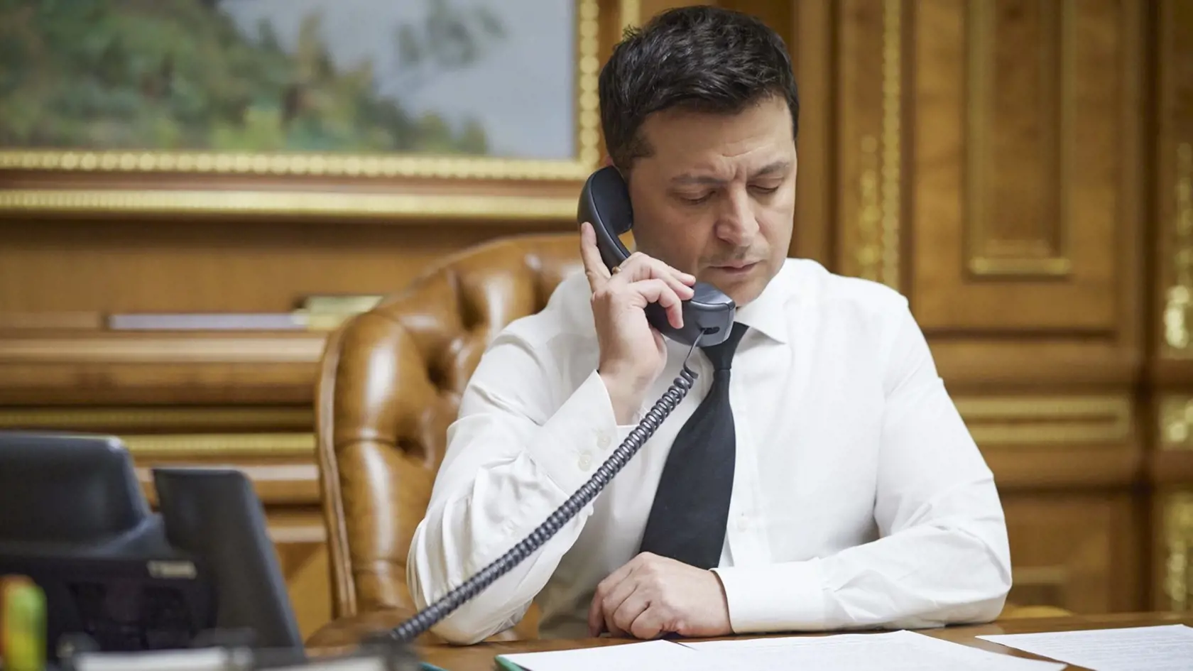 Prezident Volodymyr Zelenskyj