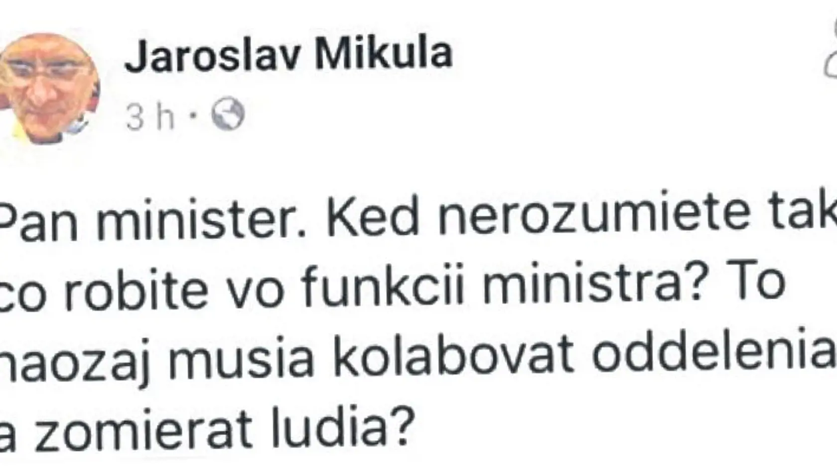 Znepokojujúce slová vysokopostaveného lekára hovoria za všetko.