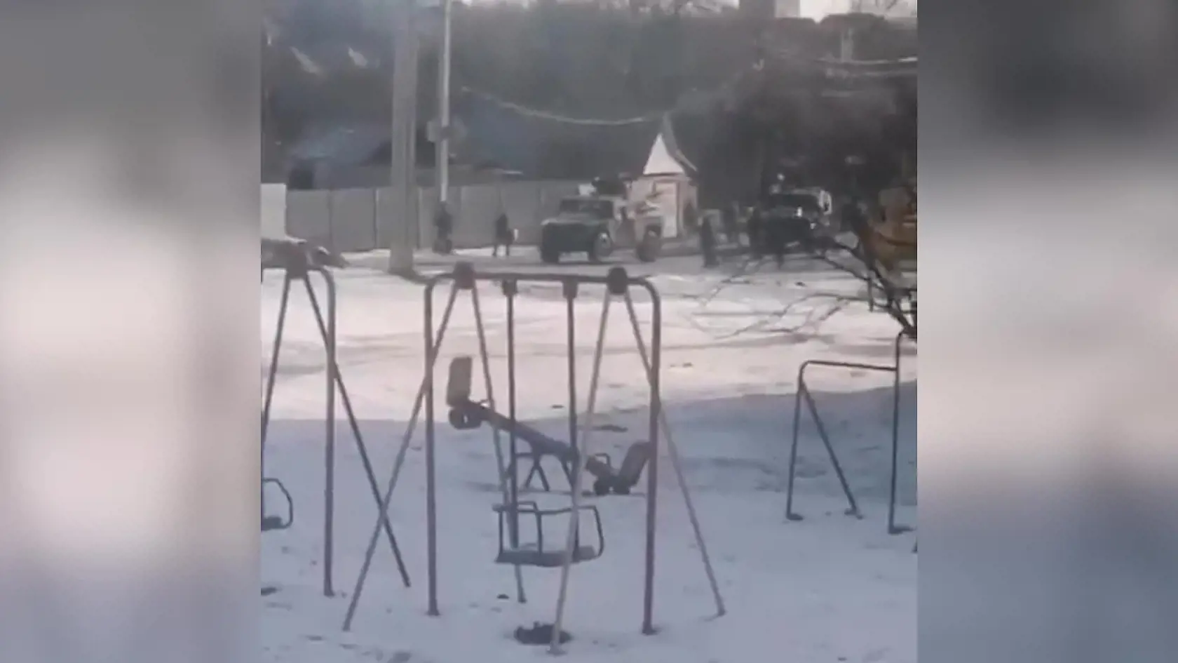 Ukrajina pod útokom Ruských vojakov.