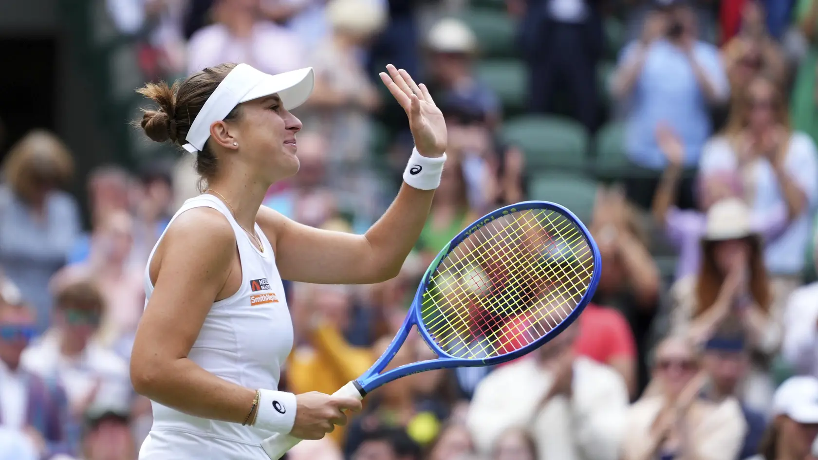 Belinda Benčičová si zahrá na grandslamovom turnaji vo Wimbledone vo štvrťfinále.