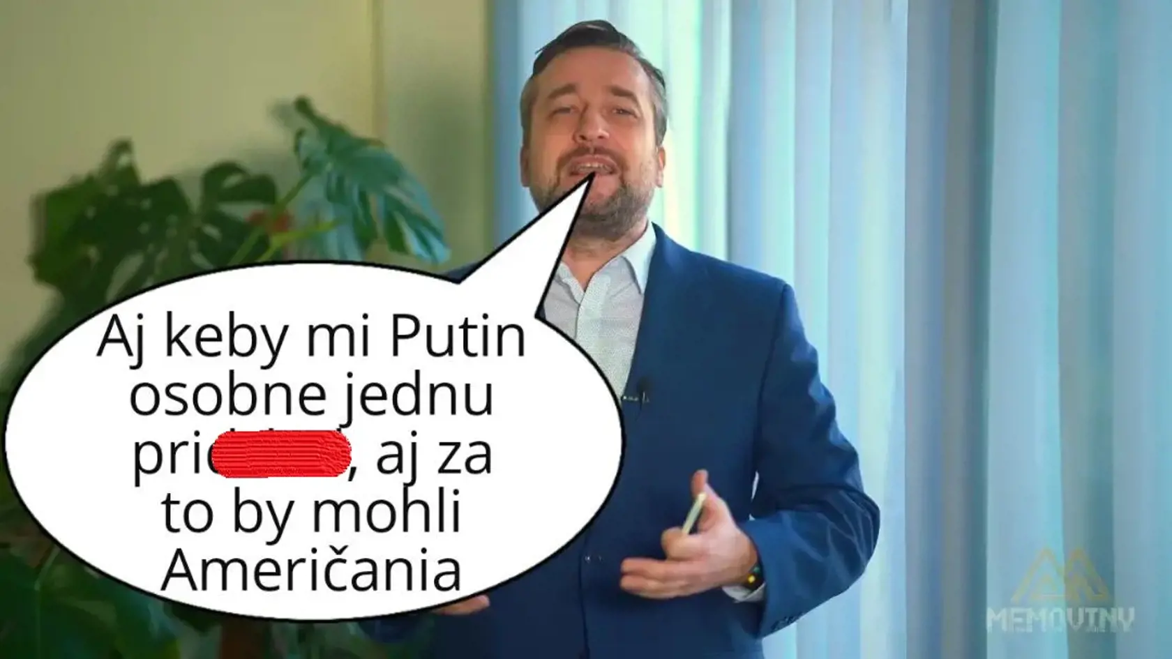 Poslanec Smeru Ľuboš Blaha sa netají svojim pozitívnym vzťahom k Rusku.