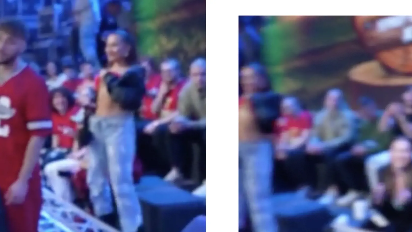 Hanba? Ema Ferusová ukazovala v priamom prenose nahý prsník do kamery.