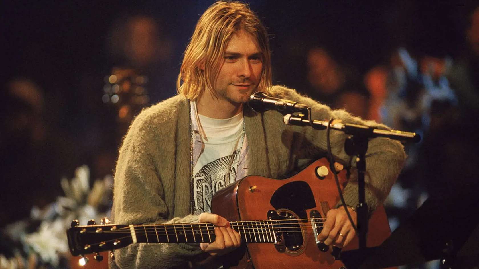 Kurt Cobain: Frontman skupiny Nirvana.