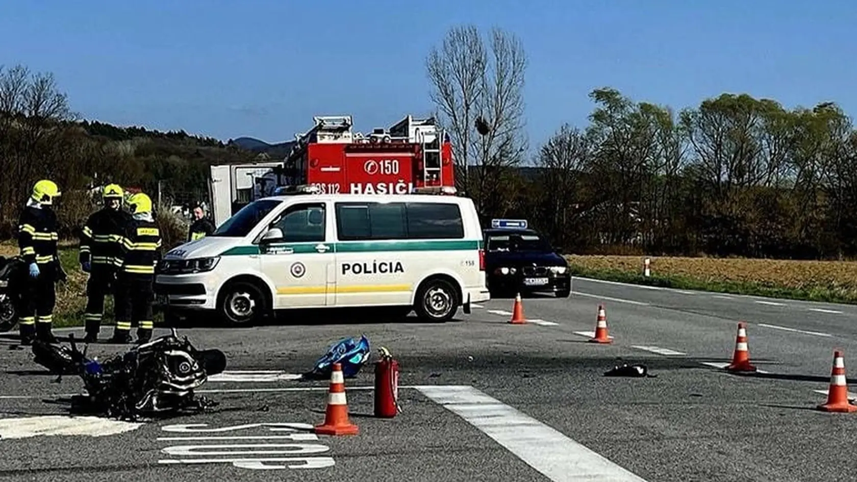Nehoda vo Vranovskom okrese si vyžiadala život 21-ročného motorkára
