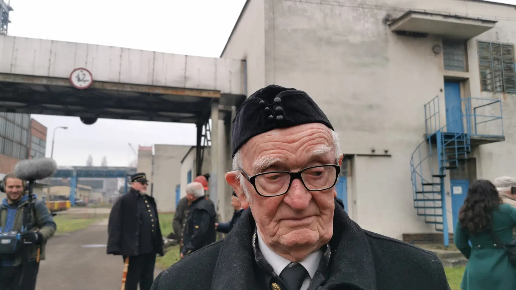František Hartmann mal slzy v očiach, keď sa lúčil s baňou.