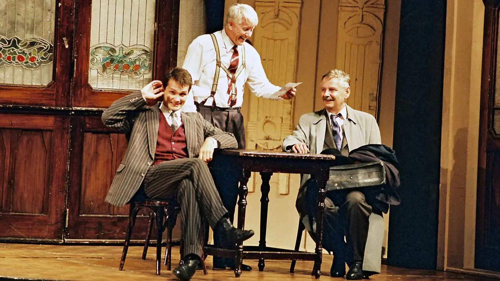 Peter Trník, Emil Horváth ml., Juraj Slezáček.