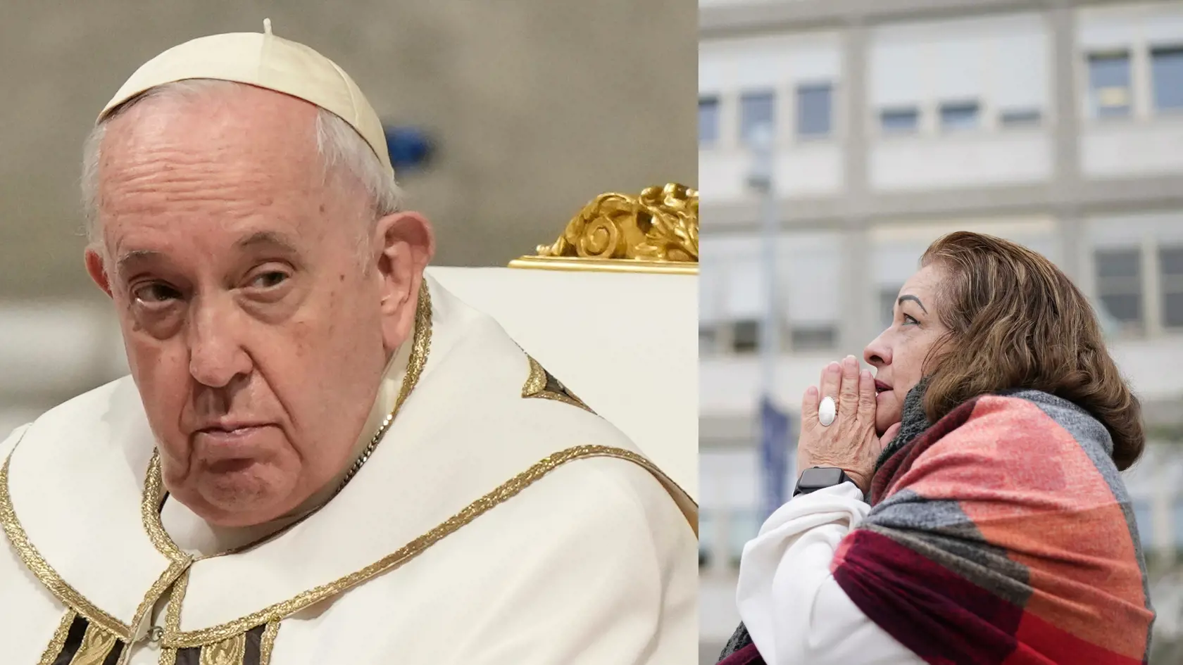 Pápež František je už 3 týždne v nemocnici.