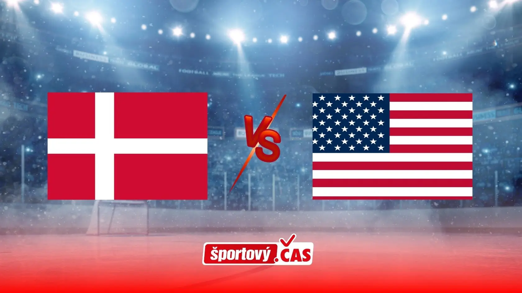 Online zo zápasu Dánsko - USA.