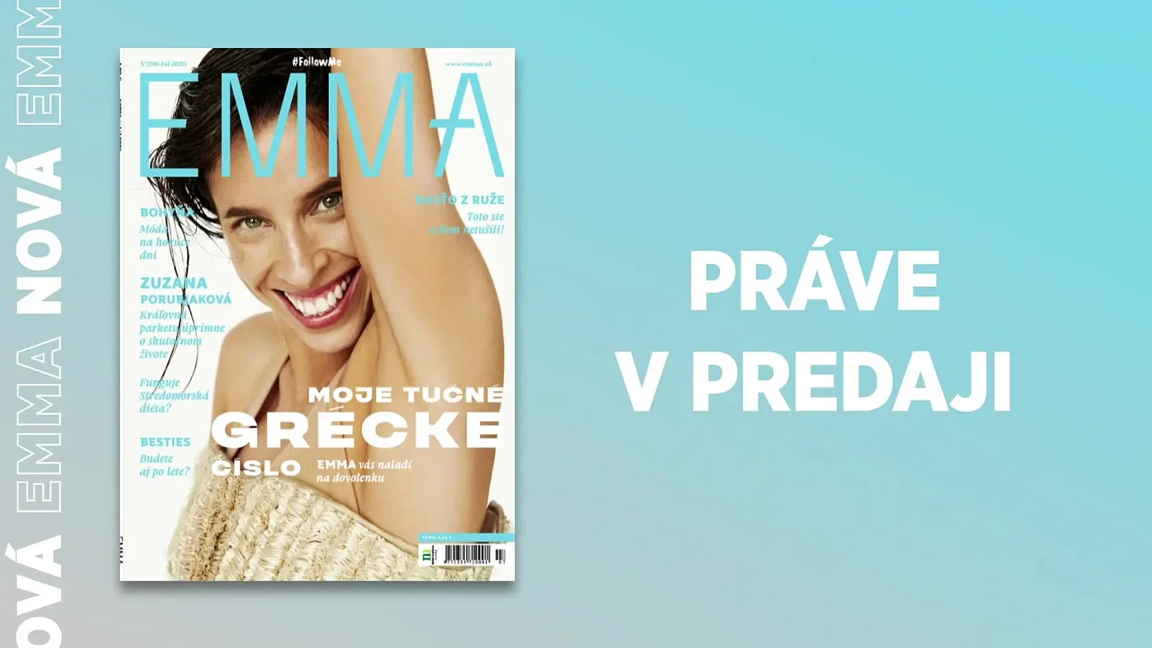 Nová EMMA vás prenesie do slnečného Grécka! Čo v nej nájdete?