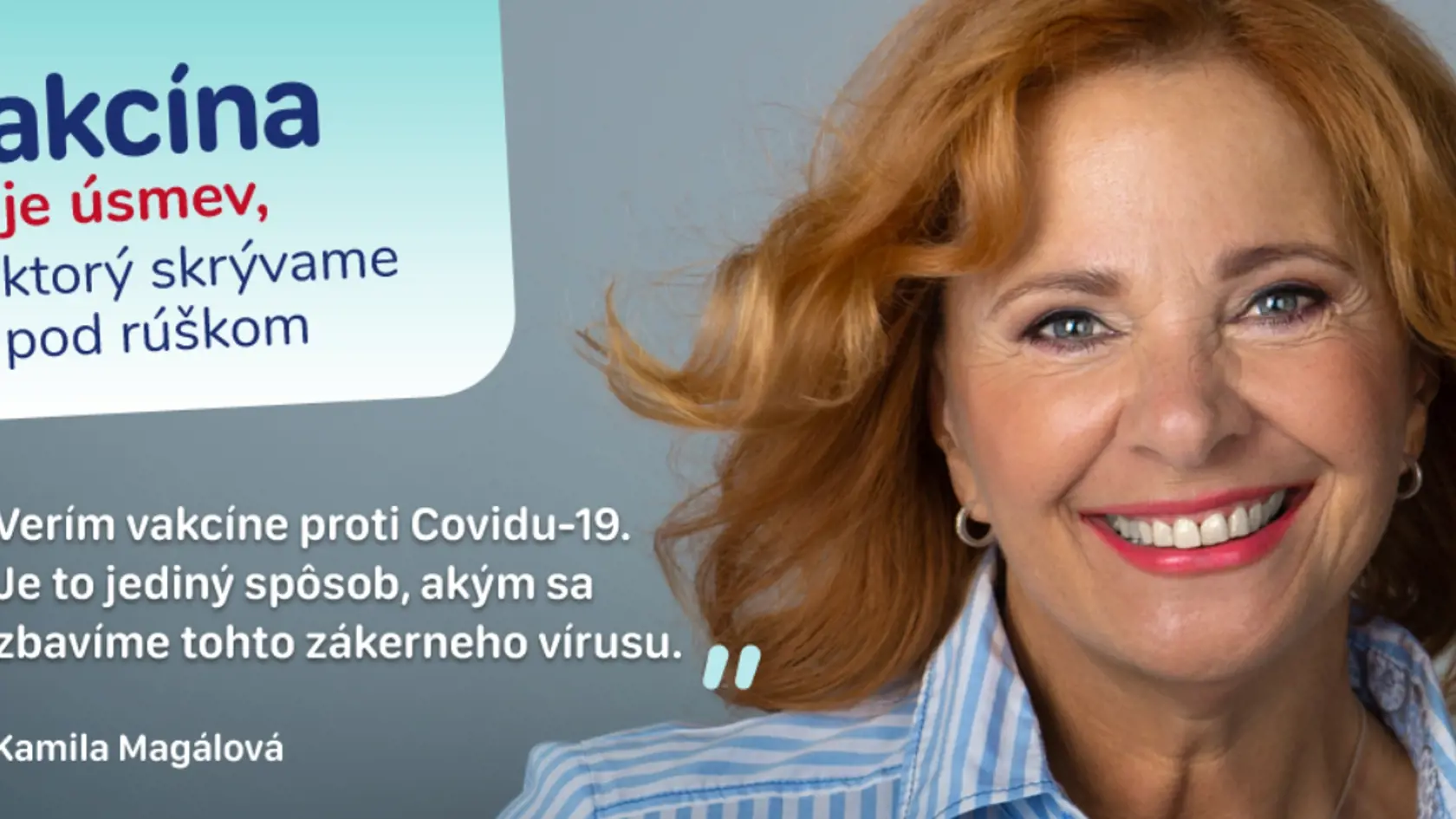 Očkovaciu kampaň podporilo viacero známych tvárí.