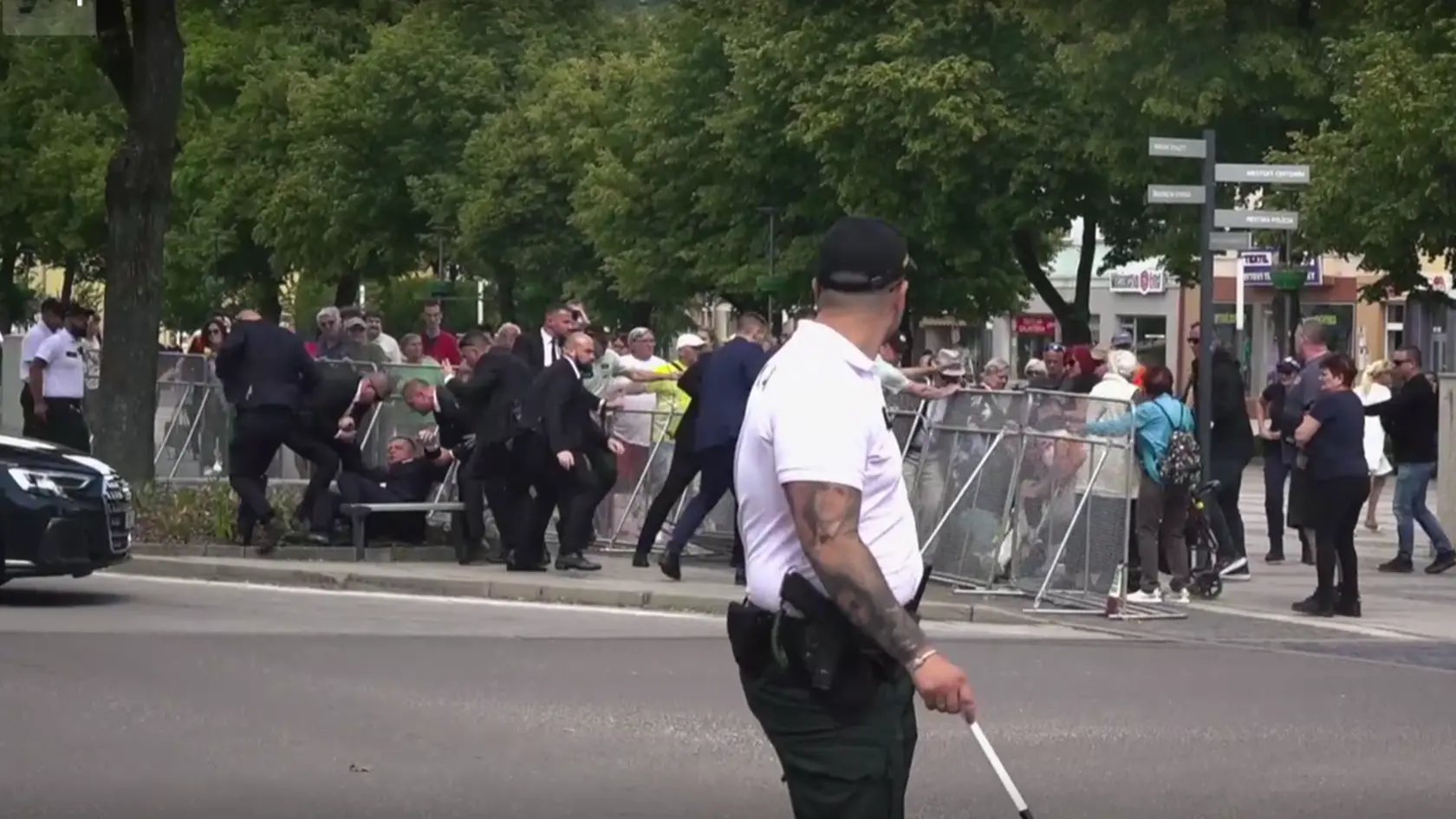 Doteraz nezverejnené zábery vo fínskom dokumente s názvom Slovensko v špirále násilia.