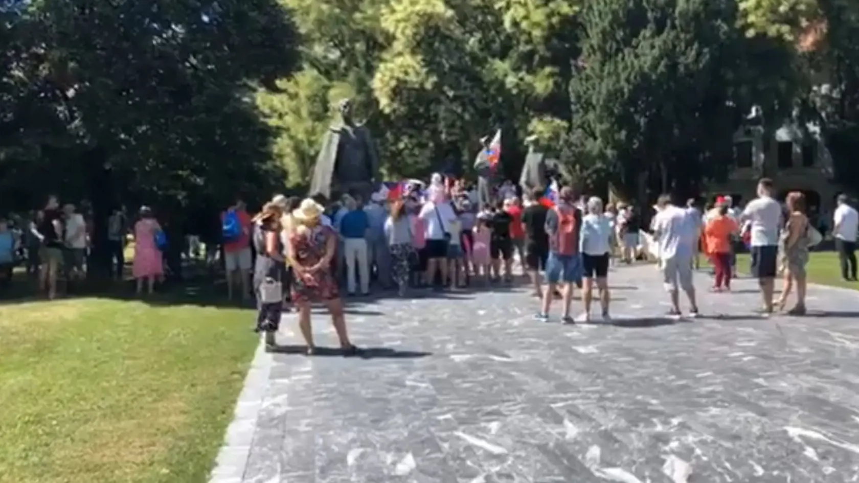 Protest proti vláde Igora Matoviča - 01.08.2020