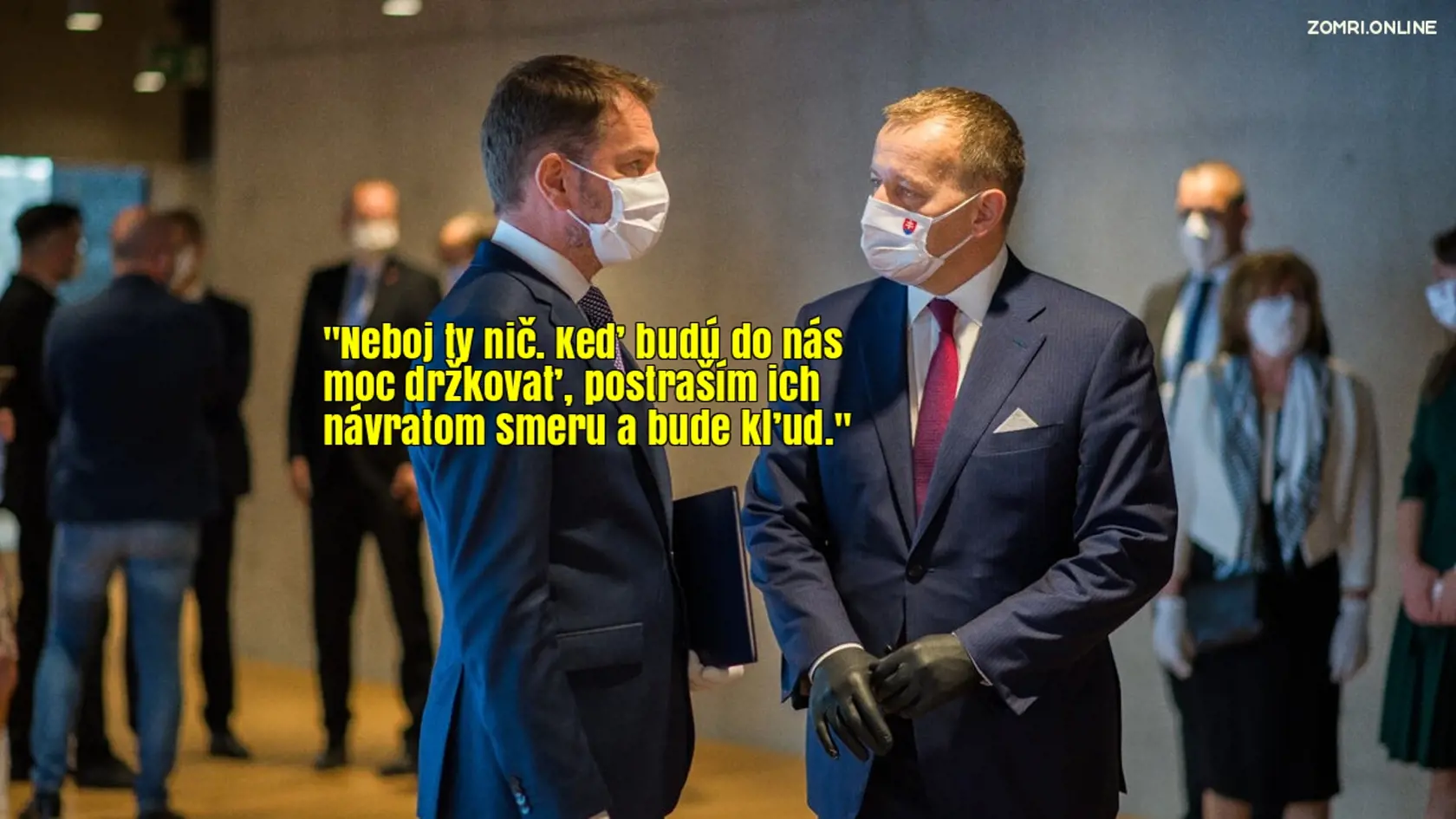 Postrašíme...