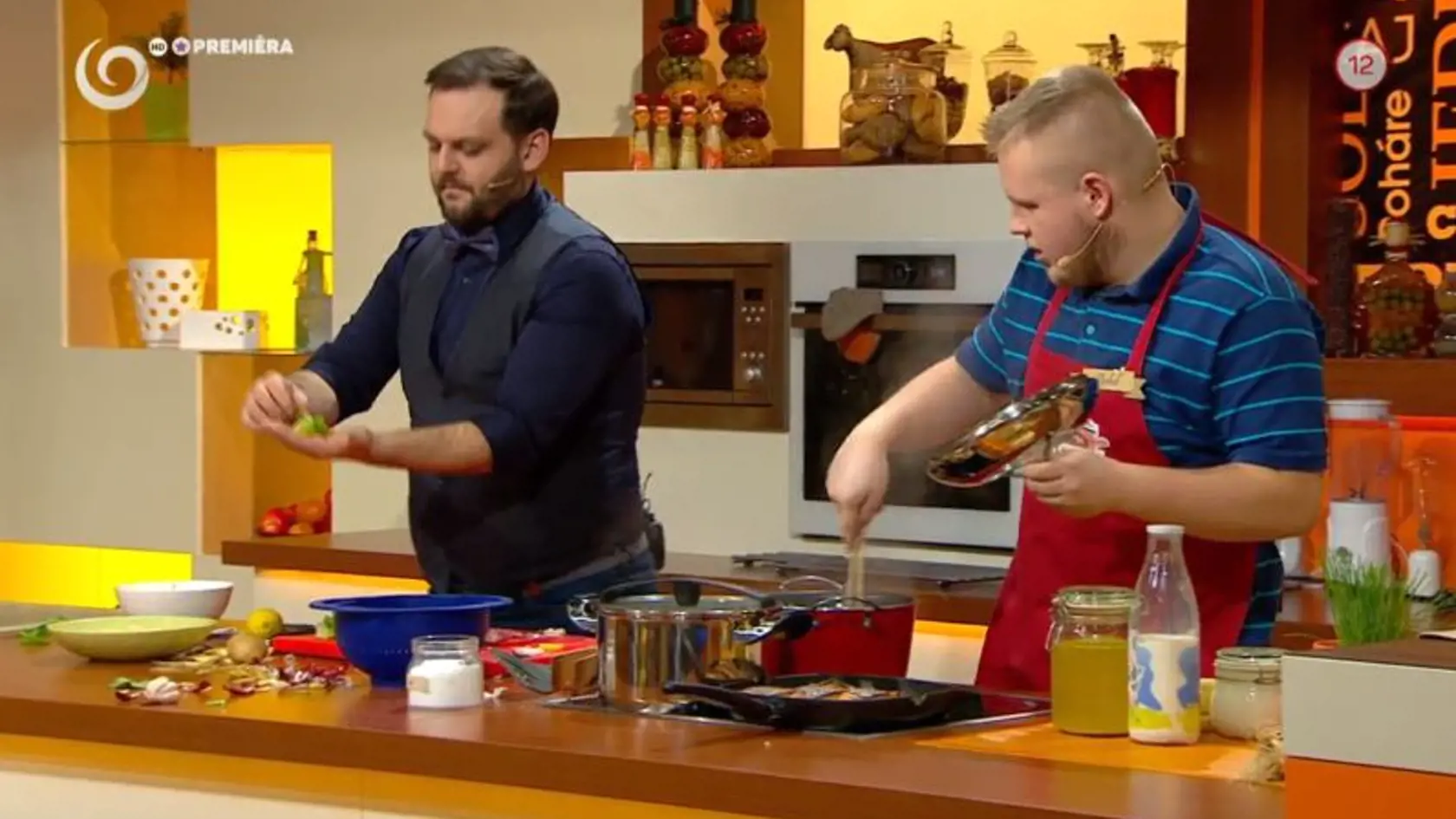 Junior v šou Moja mama varí lepšie zrejme pomaličky priberá