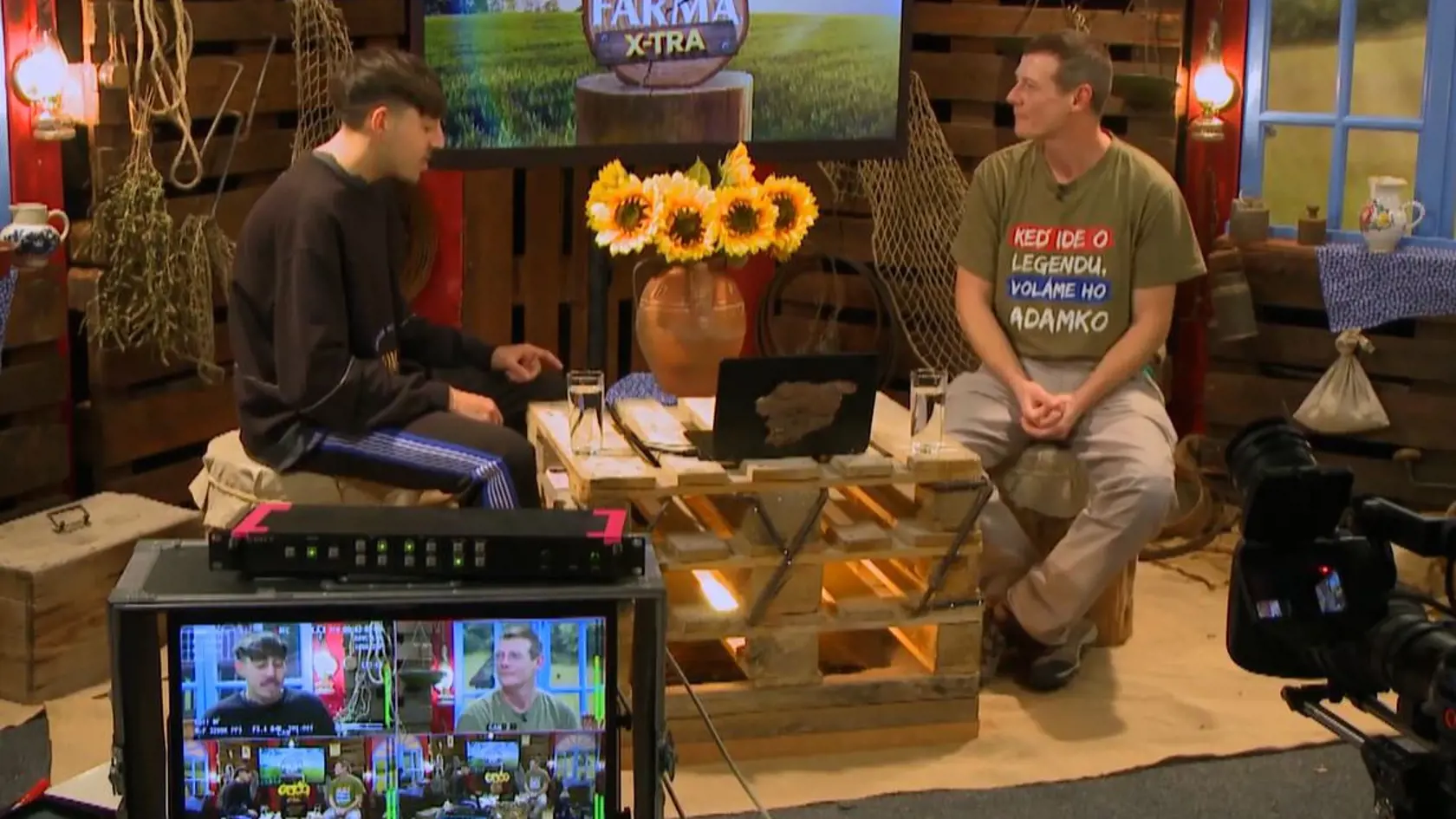 Adam v relácii Farma Xtra.