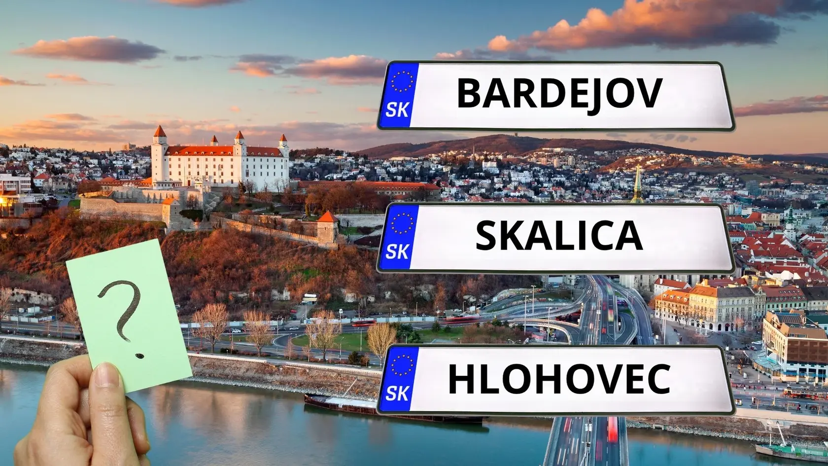 Kvíz: Naopak je to ľahšie! Viete z hlavy, aká je skratka okresu Skalica?