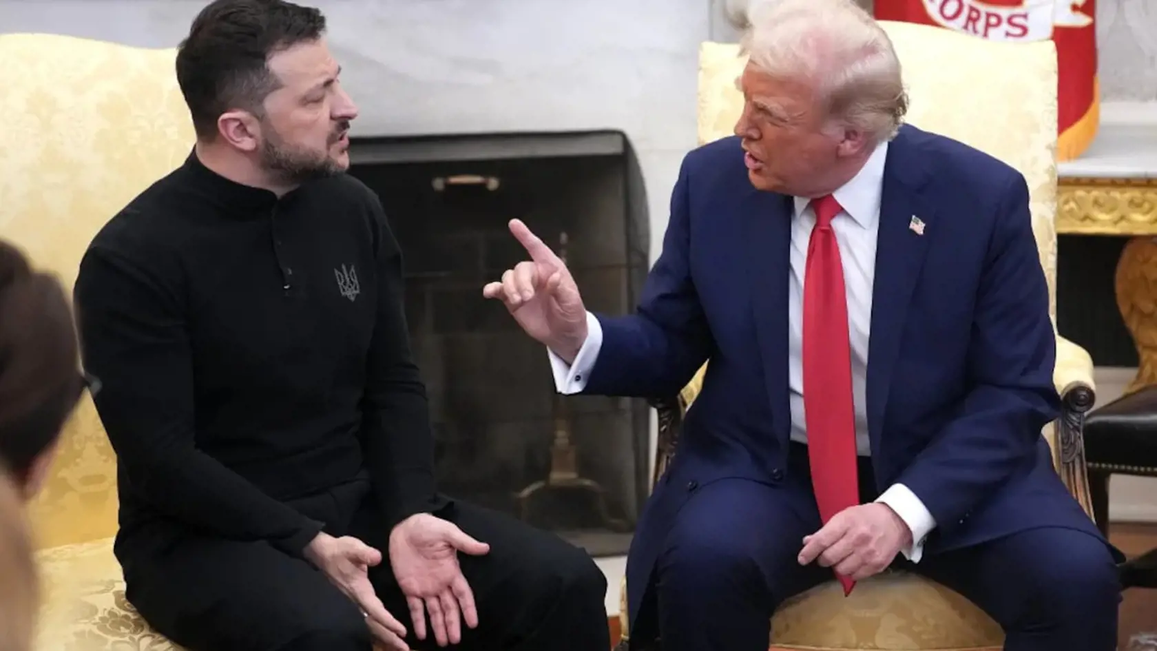 Trump počas stretnutia Zelenského obvinil, že nie je dostatočne vďačný za americkú podporu, a na ukrajinského lídra zvyšoval hlas. 