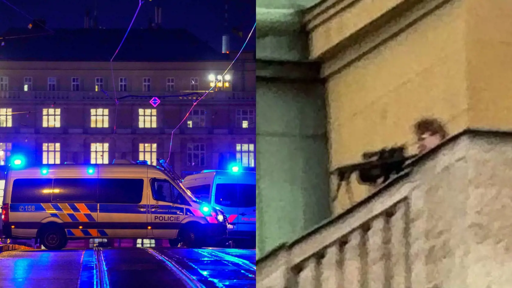 Novinár počas streľby kričal na strelca, aby odvrátil jeho pozornosť.