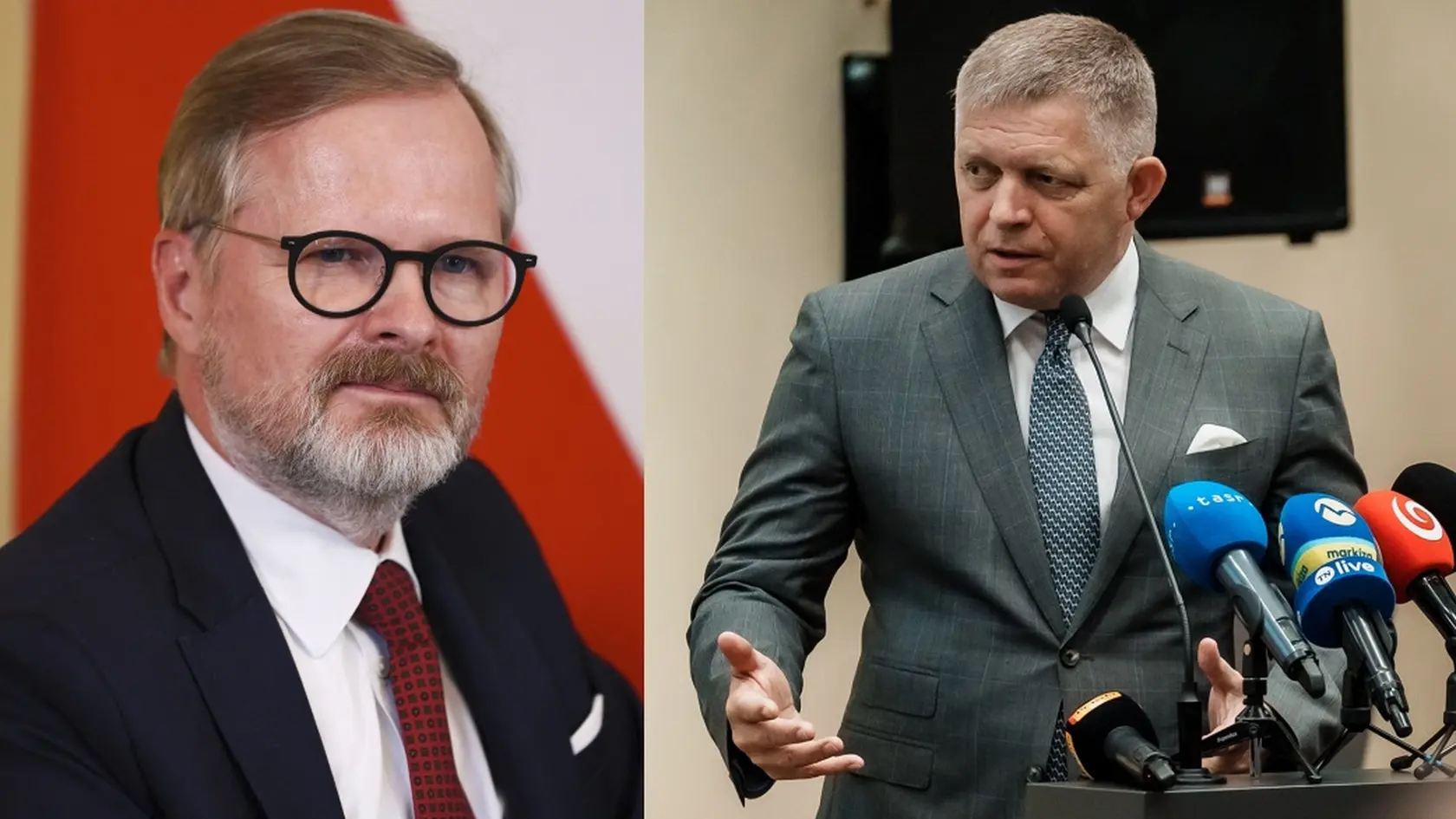 Vzťahy medzi Robertom Ficom a Petrom Fialom sú napäté.