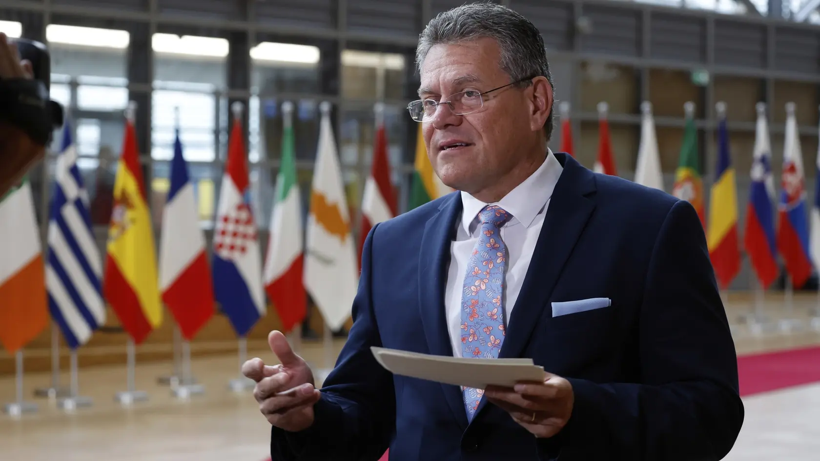 Eurokomisár pre obchod a hospodársku bezpečnosť Maroš Šefčovič