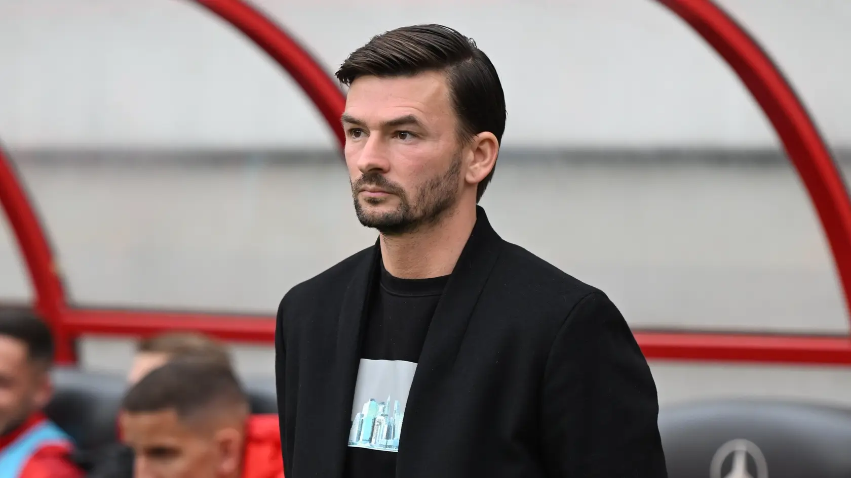 Na snímke tréner Spartaka Michal Gašparík.