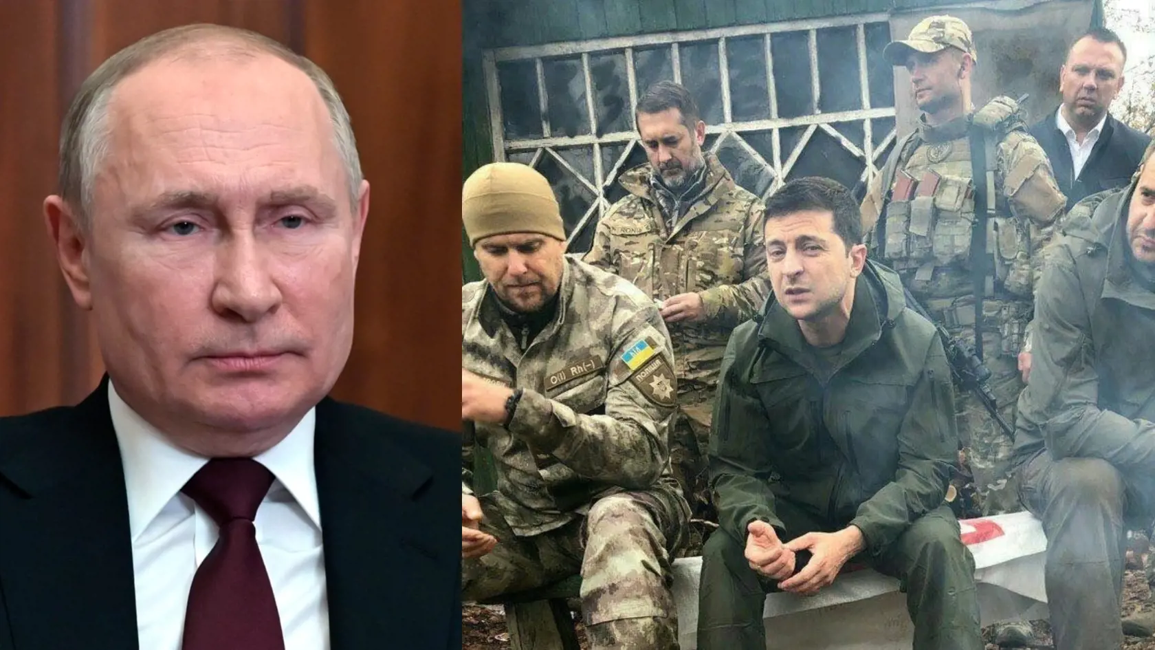 Putin, Zelenskyj