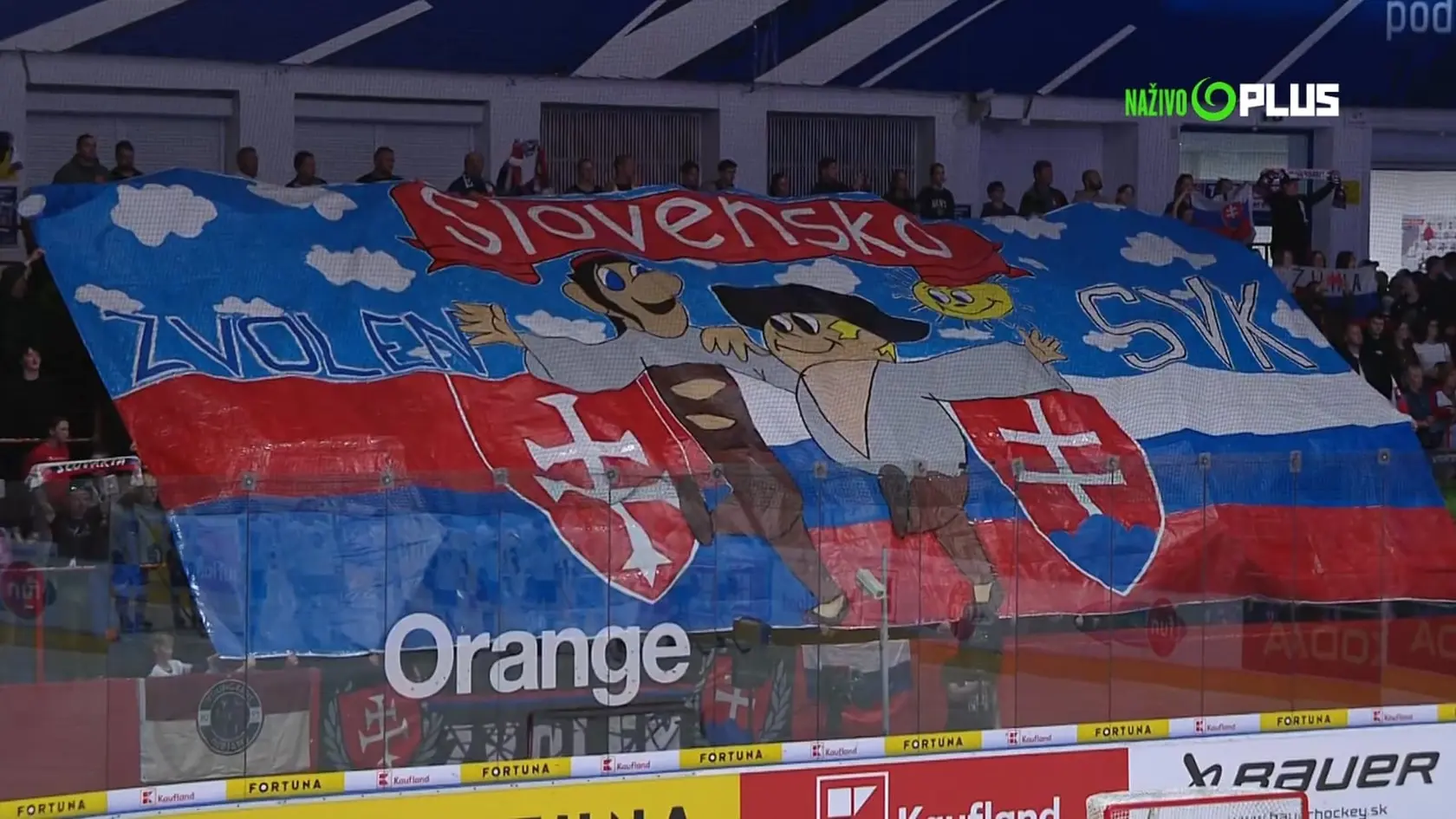 Fanúšikovia vo Zvolene vykúzlili skvelú atmosféru.