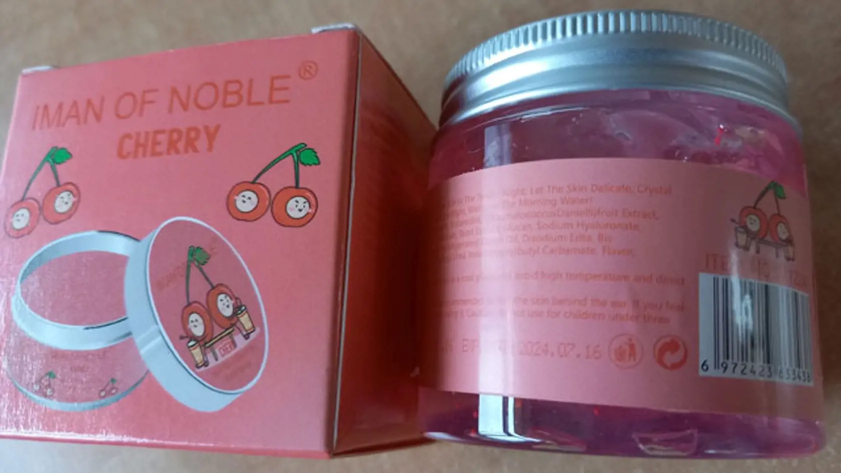 Cherry Skin Rejuvenation Sleep Mask – maska na tvár