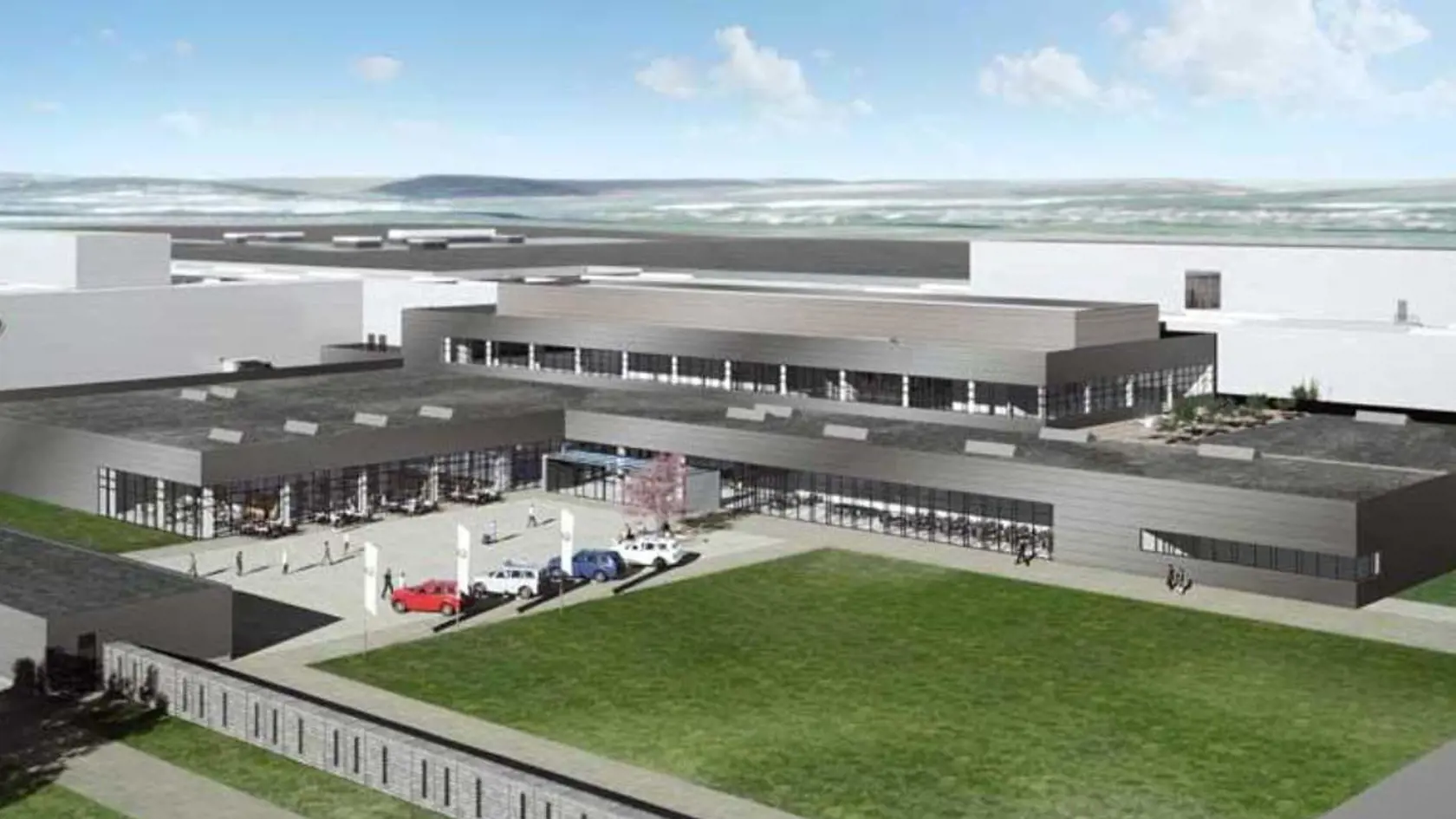 Takto by mal po dostavaní vyzerať závod Jaguar Land Rover v Nitre.