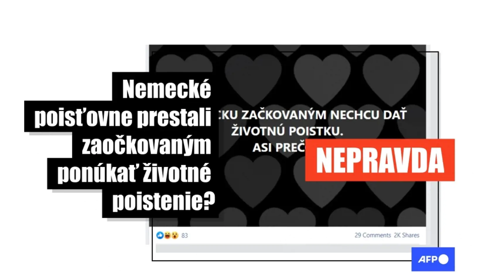 HOAX: Zaočkovaní Nemci či Slováci proti covidu môžu uzavrieť životné poistenie