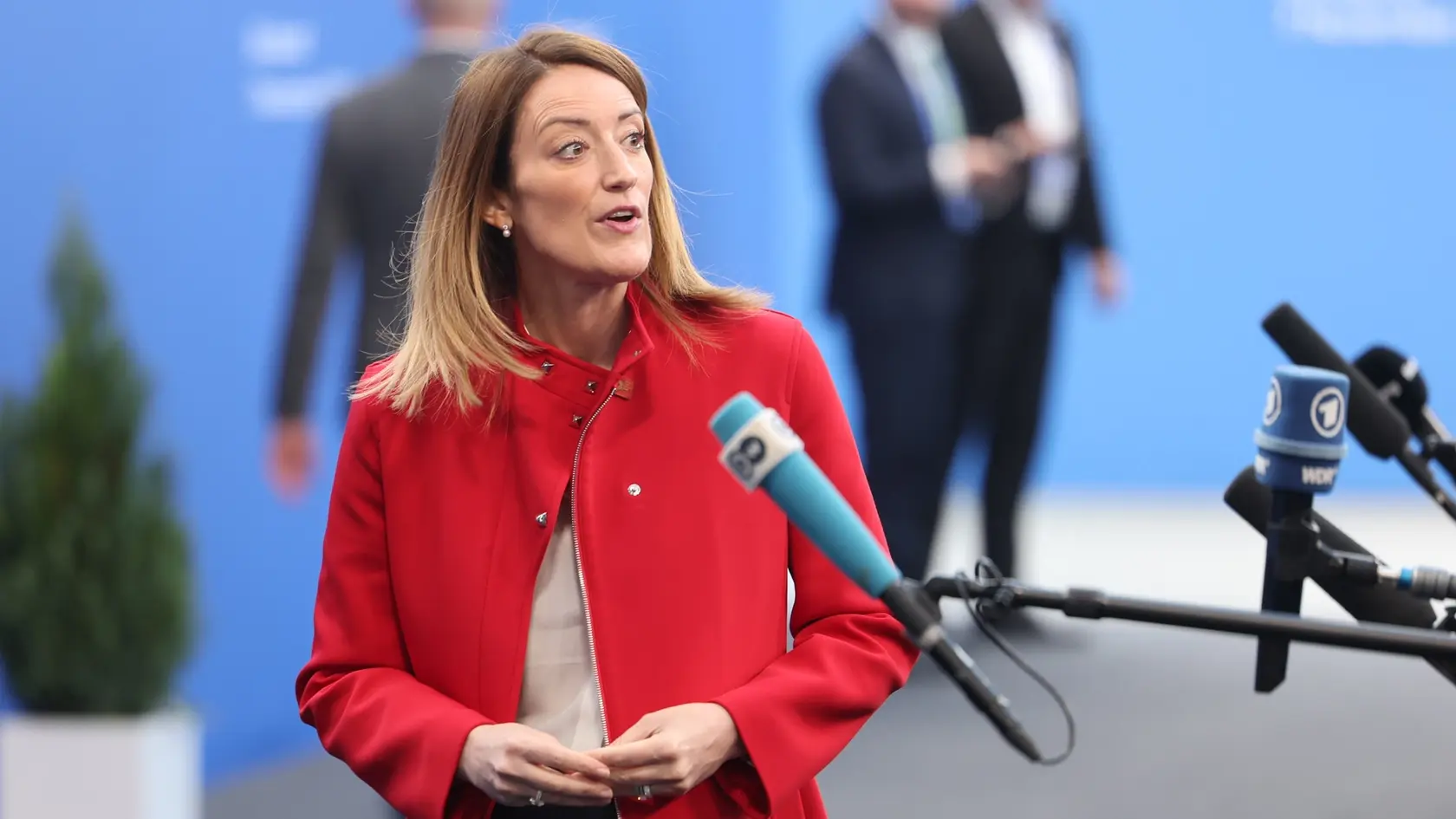 Predsedníčka Európskeho parlamentu (EP) Roberta Metsolová.