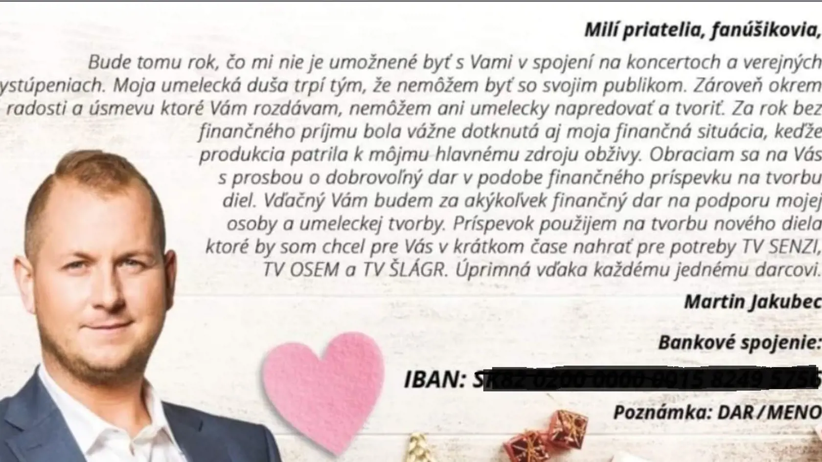 Jakubcova finančná zbierka.
