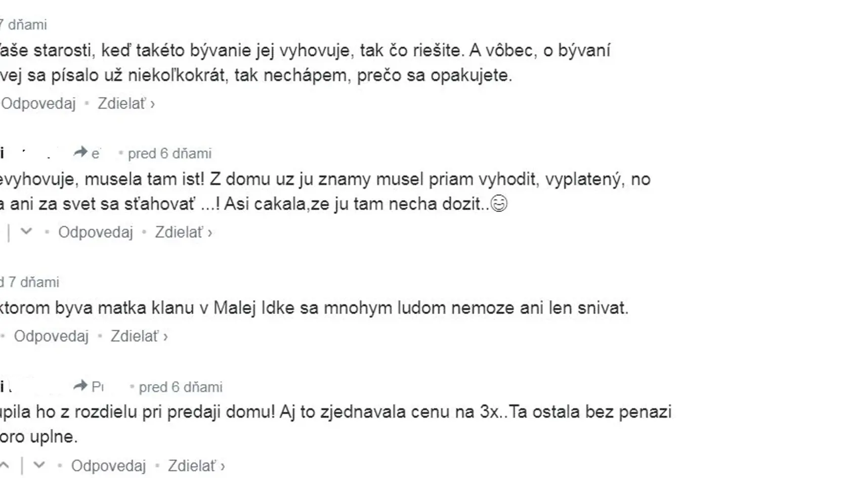 Komentujúci asi poznajú pozadie predaja domu Rezešovcov.