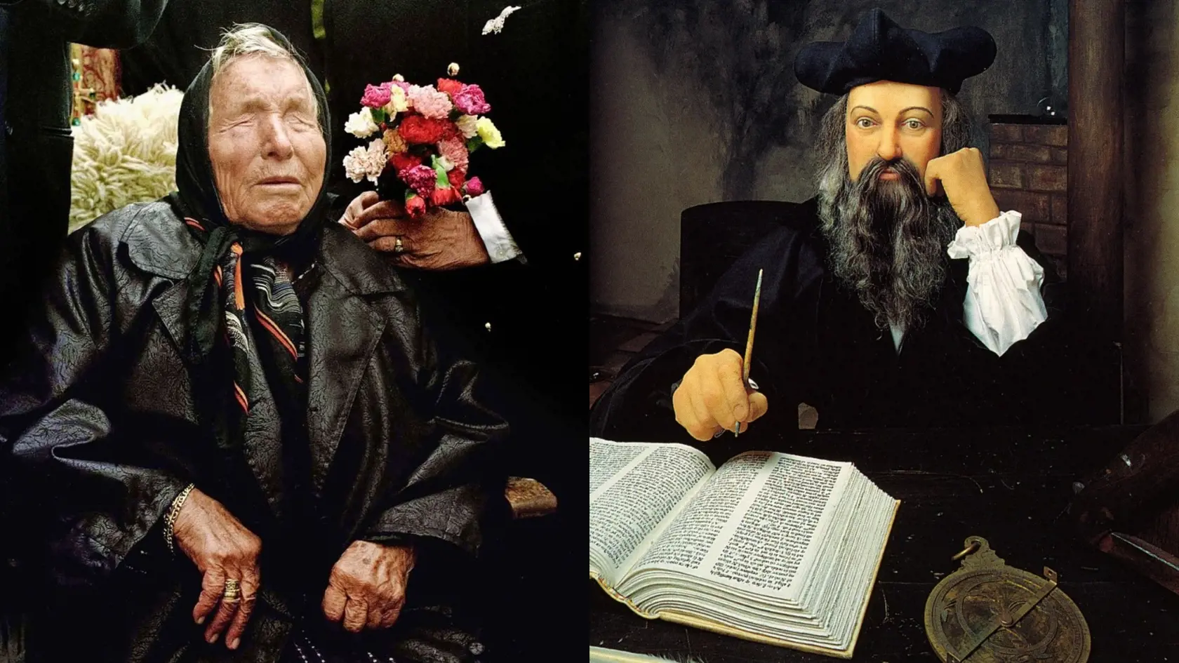 Unikátnu schopnosť vidieť do budúcnosti vraj Baba Vanga získala ešte ako 12-ročné dieťa, keď prišla o zrak počas silnej búrky. Vďaka takejto povesti teda nečudo, že sa jej údajné veštby objavujú dodnes. A hoci ju prezývali „Nostradamom z Balkánu“, od skutočného Michela de Nostredame († 62) – francúzskeho lekára a astrológa – sa výrazne odlišovala.