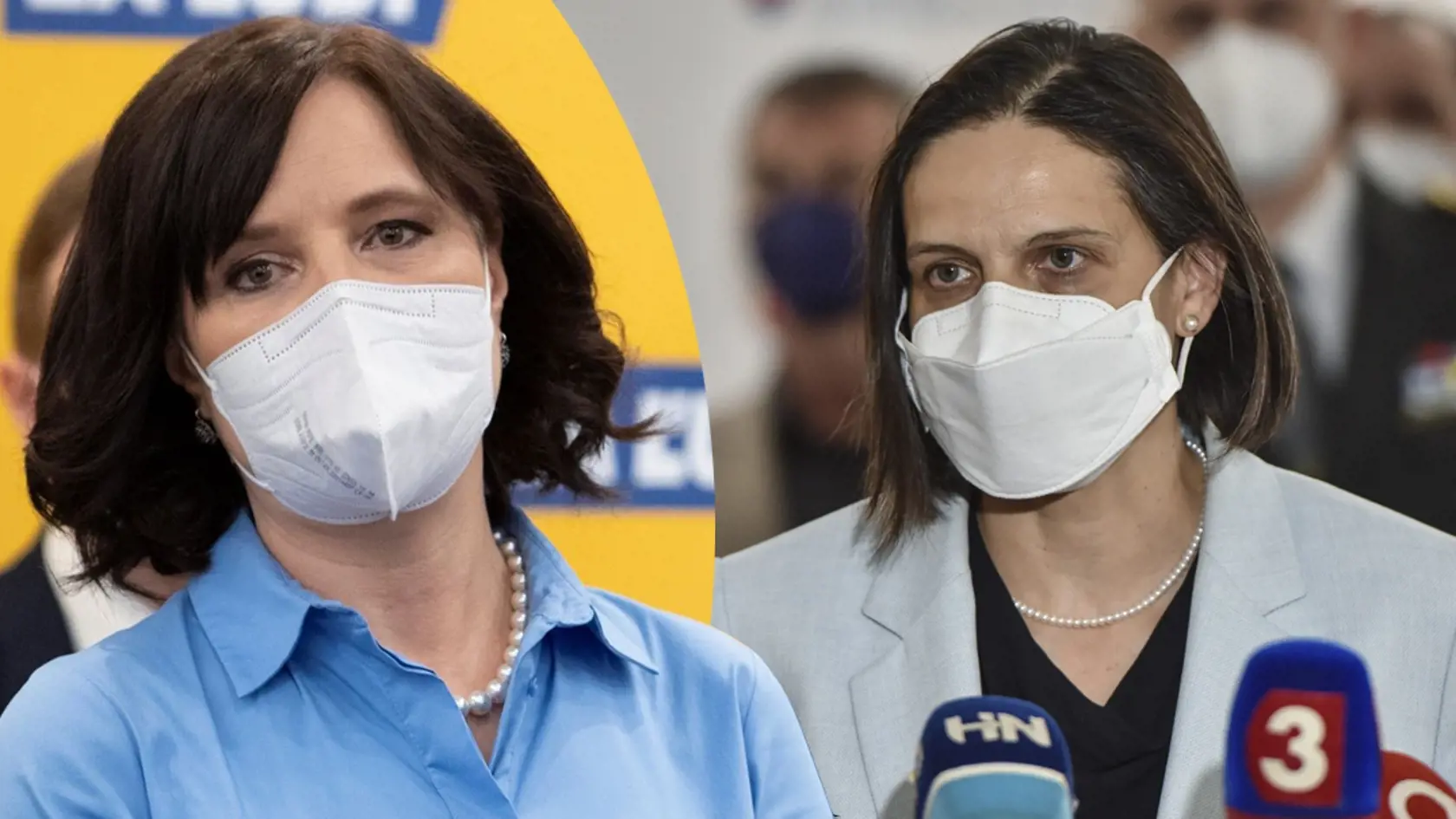 Veronika Remišová a Mária Kolíková