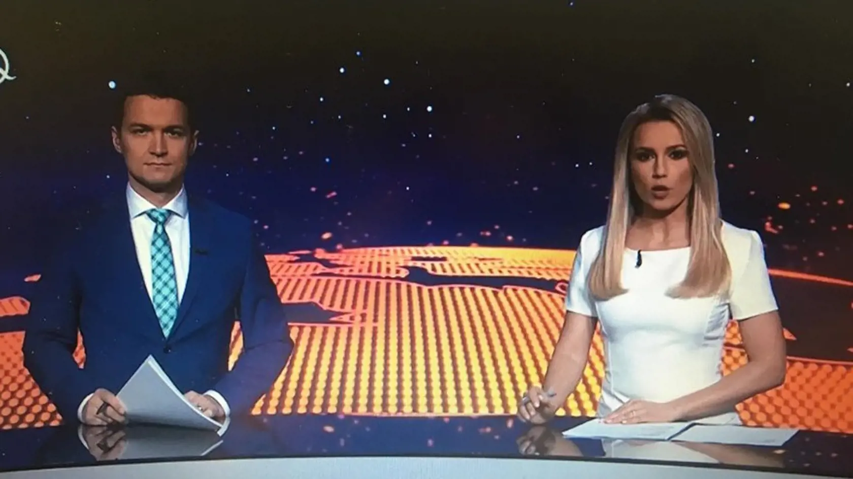 Viktor Vincze a Mária Pietrová vysielali bez rúšok.