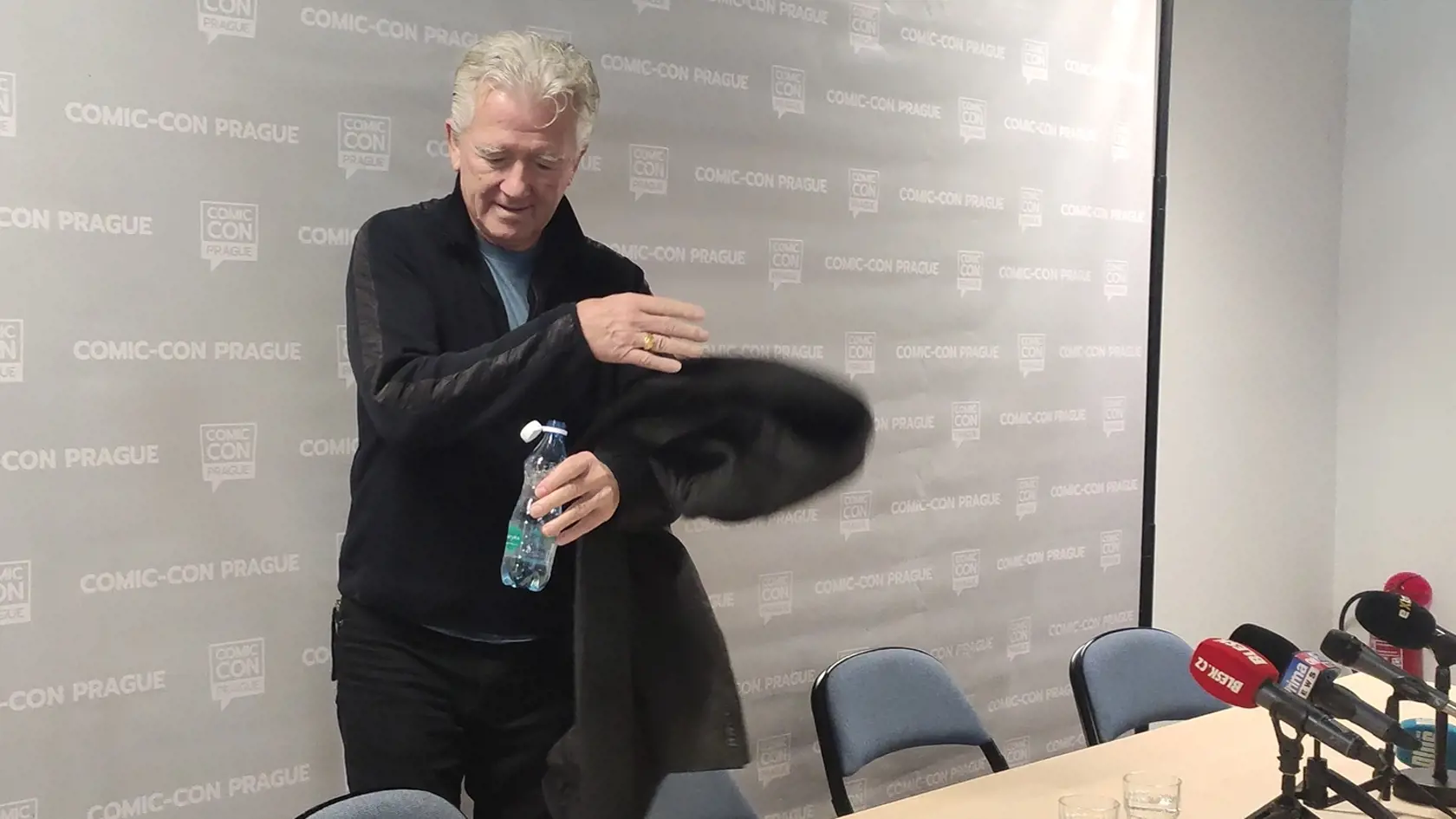 Patrick Duffy na popkultúrnom festivale Comic-Con v Prahe.