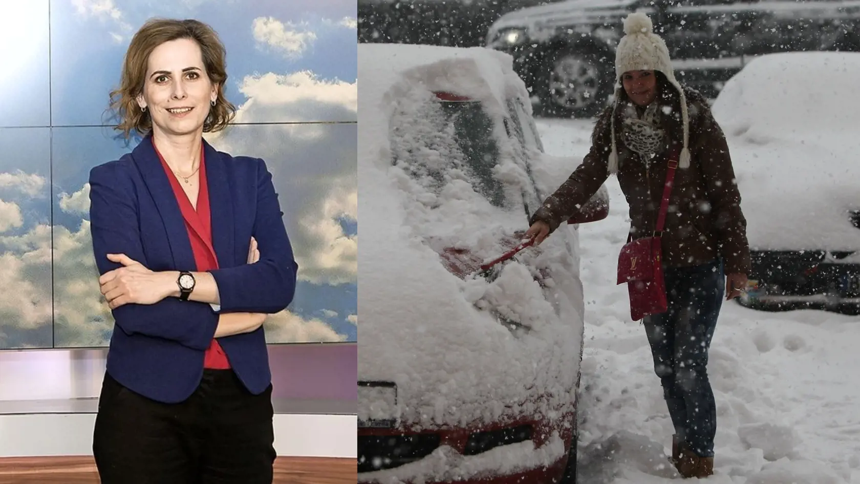 Meteorologička Miriam Jarošová.