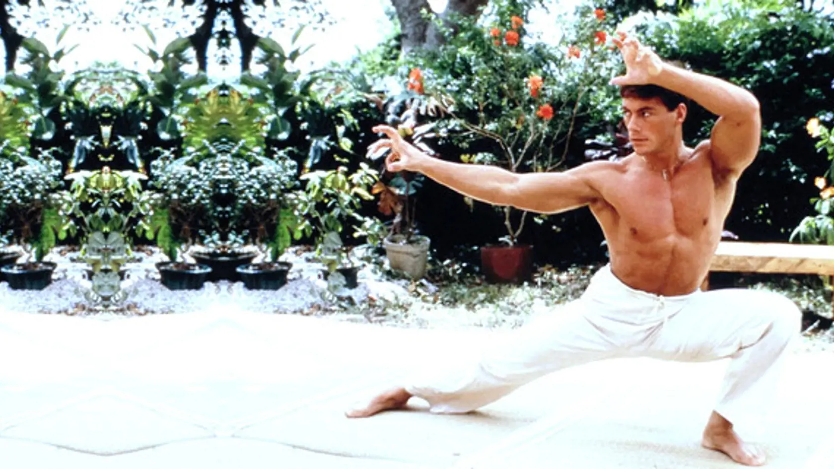 Jean-Claude Van Damme kedysi v plnej kráse.