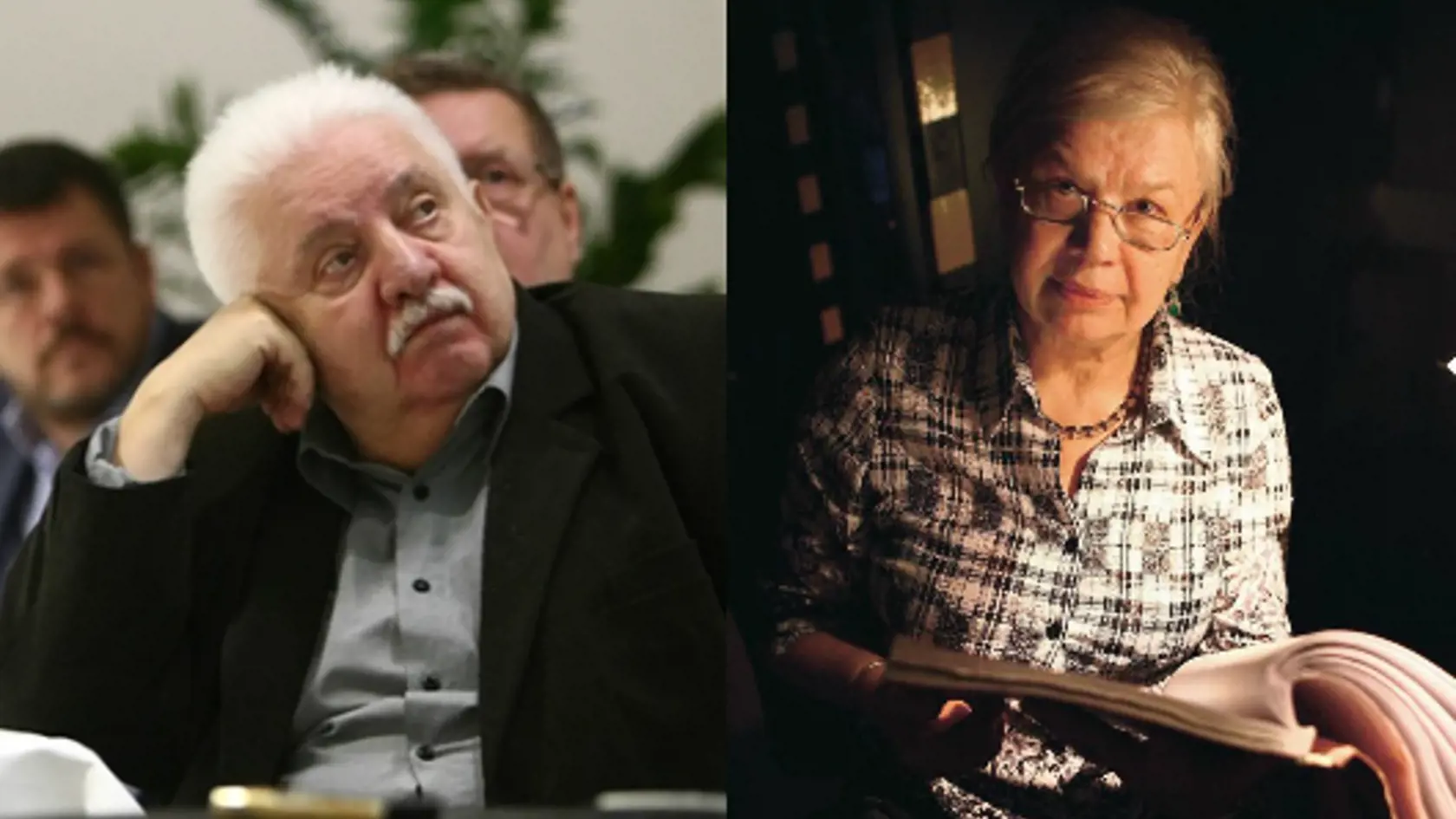 Pani Viera Labudová si zaspomínala na zosnulého manžela.