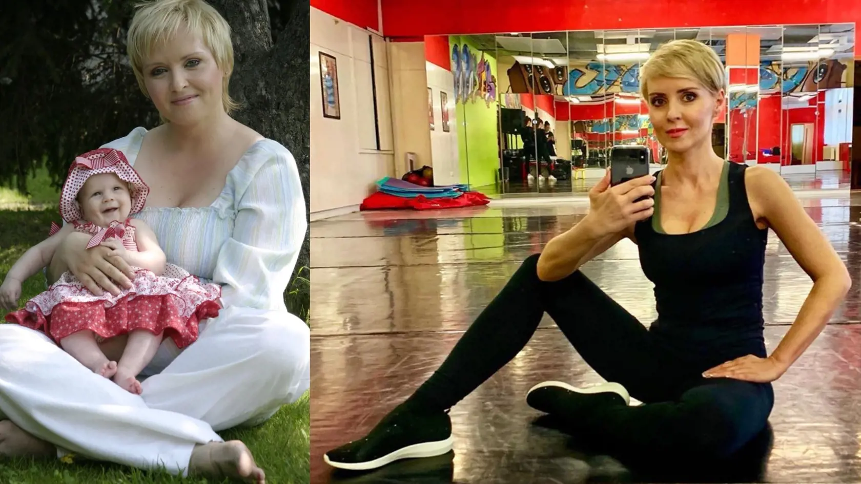 Kvetka Horváthová sa počas rokov poriadne zmenila. K lepšiemu. Najvyššiu váhu mala prirodzene v čase, keď si plnila mamičkovské povinnosti.
