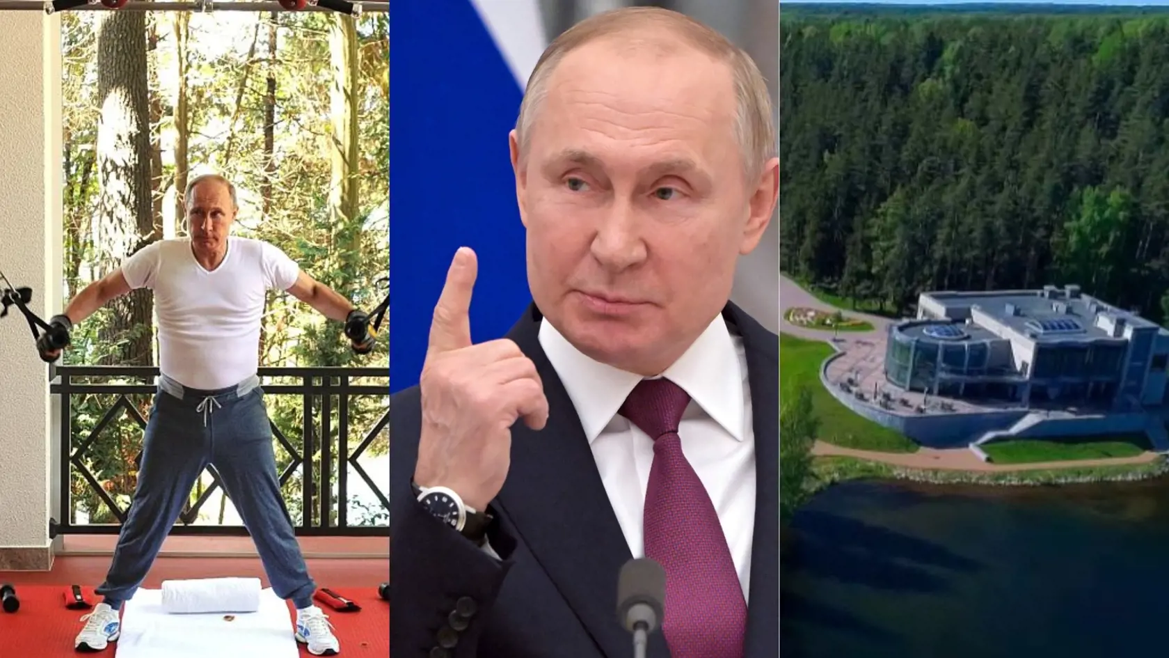 Svetom sa šíria špekulácie o Putinovom úkryte: Toto je 8 adries jeho palácov a atómového krytu